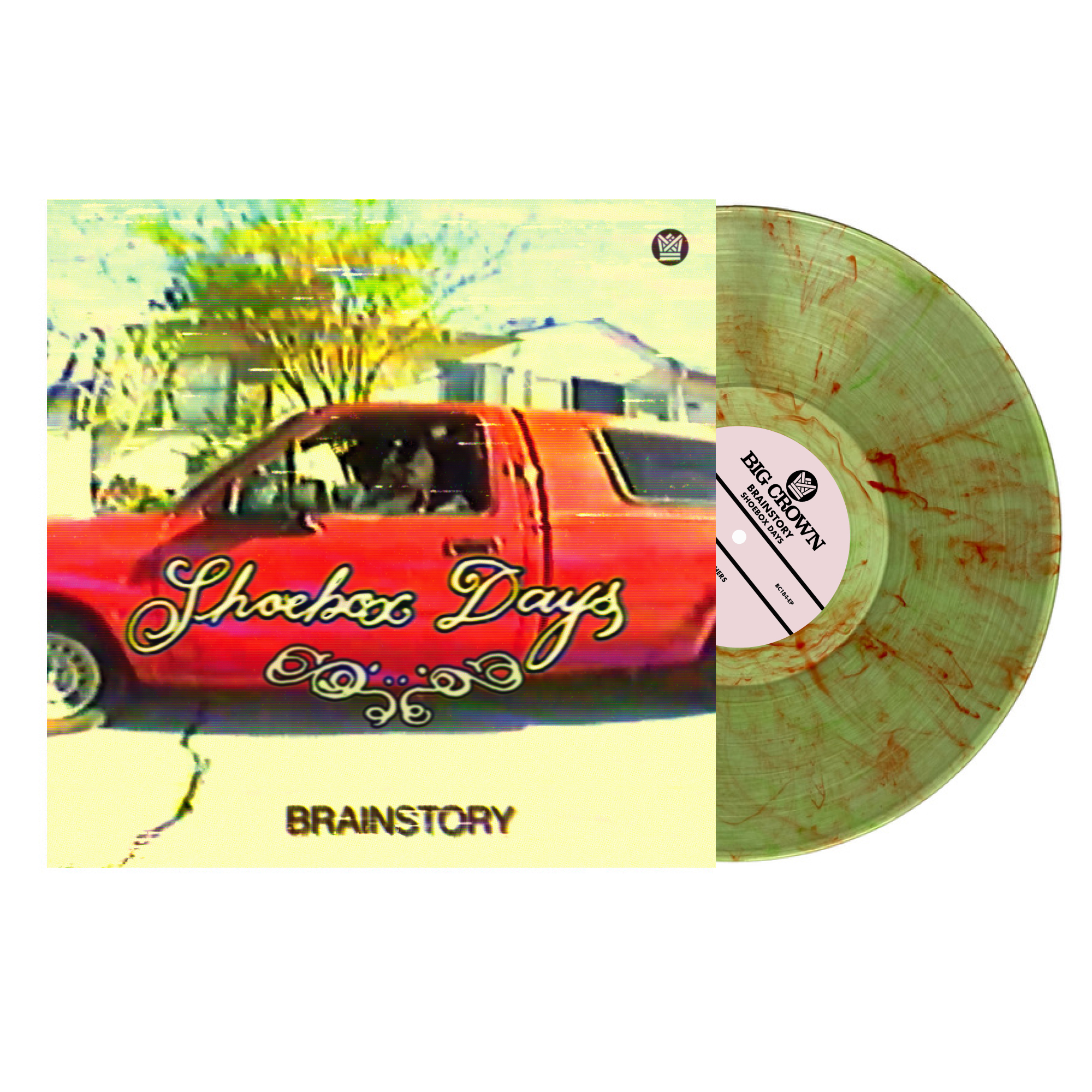 Big Crown Brainstory Shoebox Days EP vinyle couleur psych soul