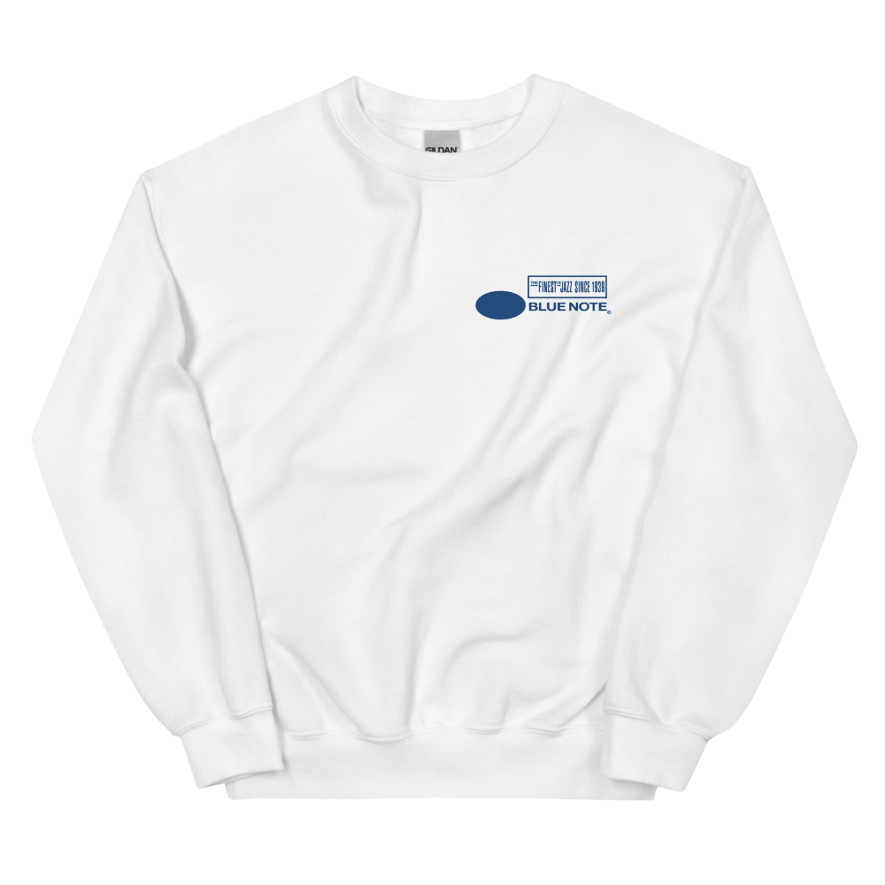 Blue Note Merch Finest Logo Sweat col rond noir coton