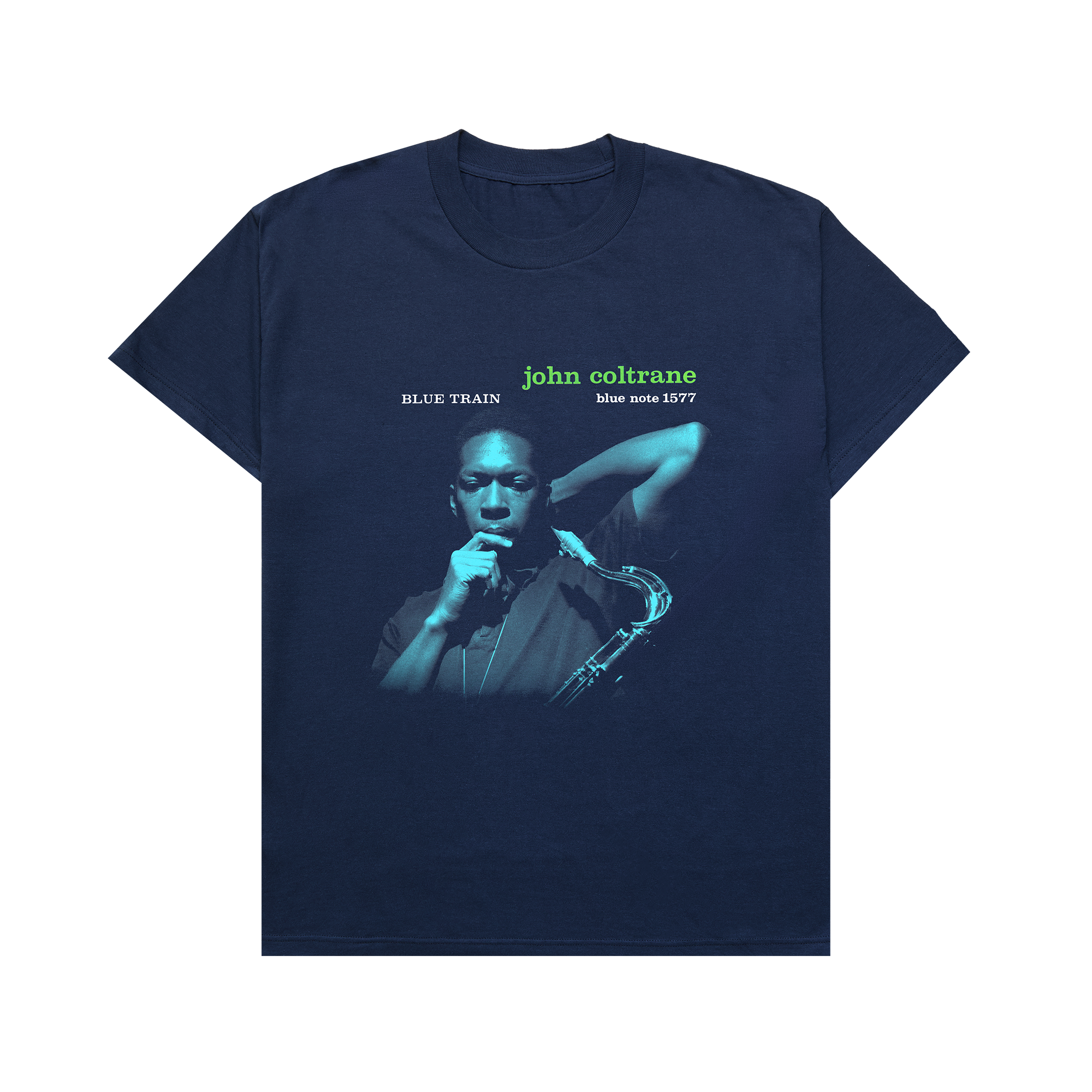John Coltrane Blue Train T-shirt coton noir taille L