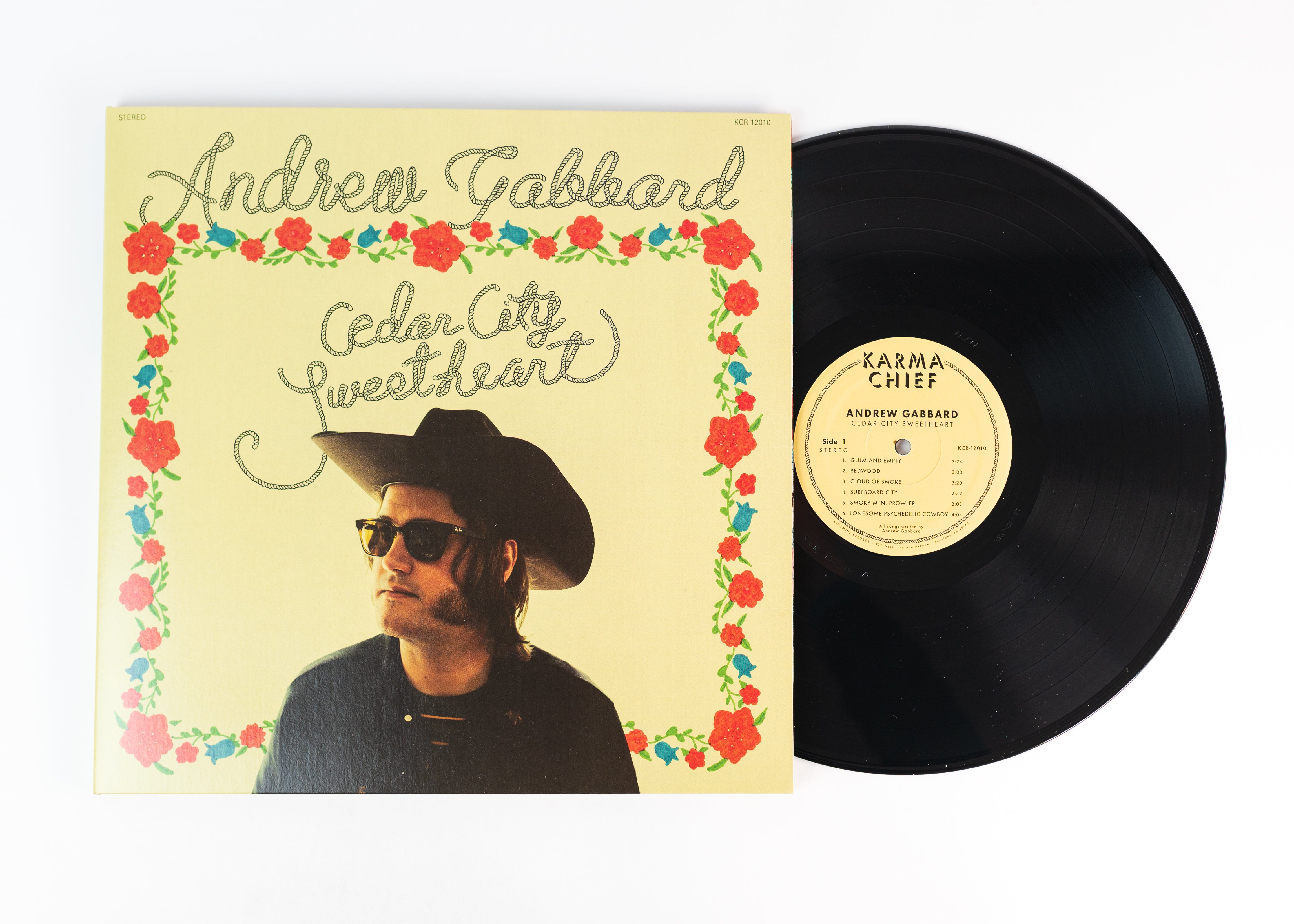 Andrew Gabbard Cedar City Sweetheart LP vinyle noir
