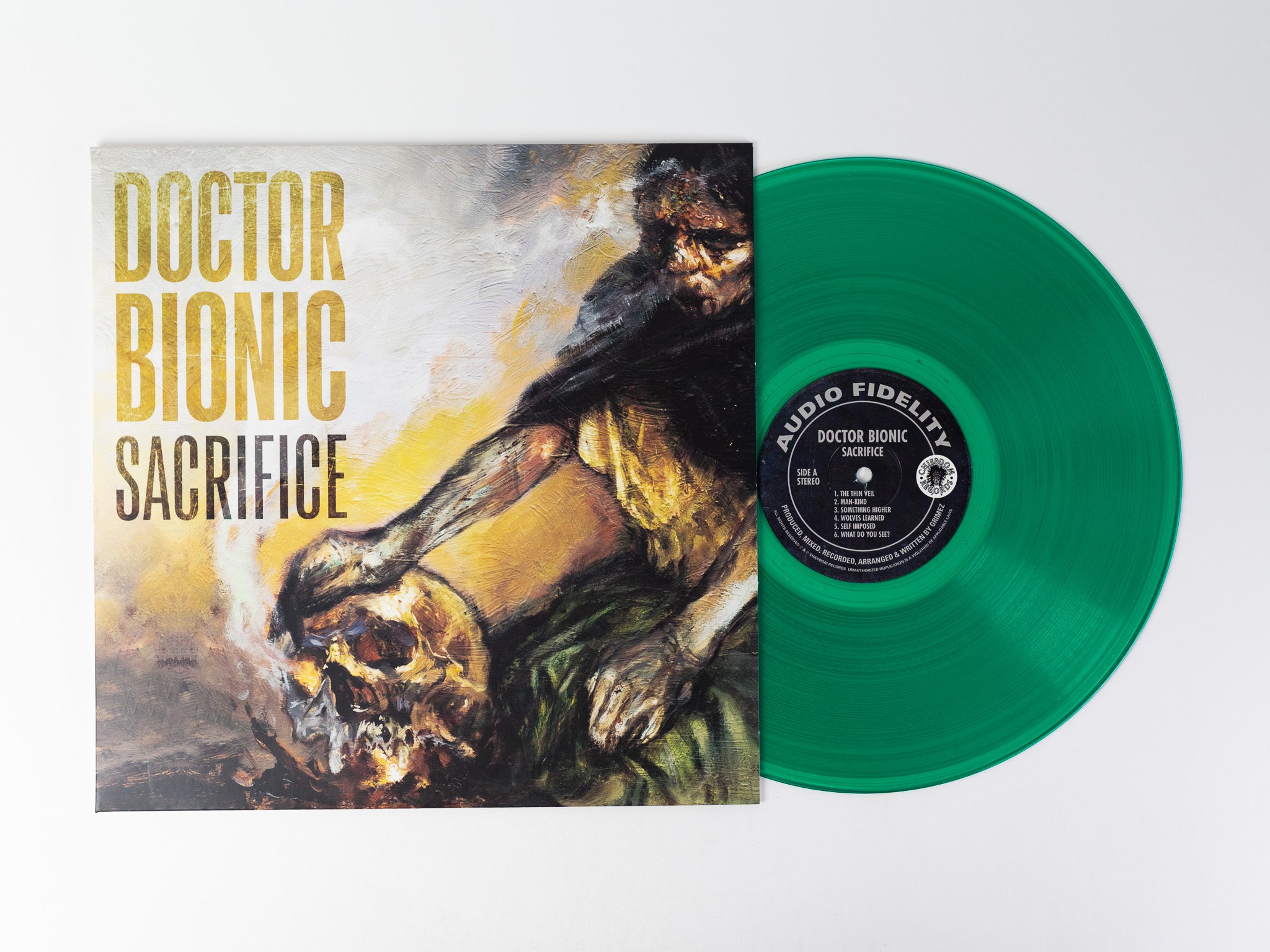 Doctor Bionic Sacrifice vinyle LP vert soul-jazz dub