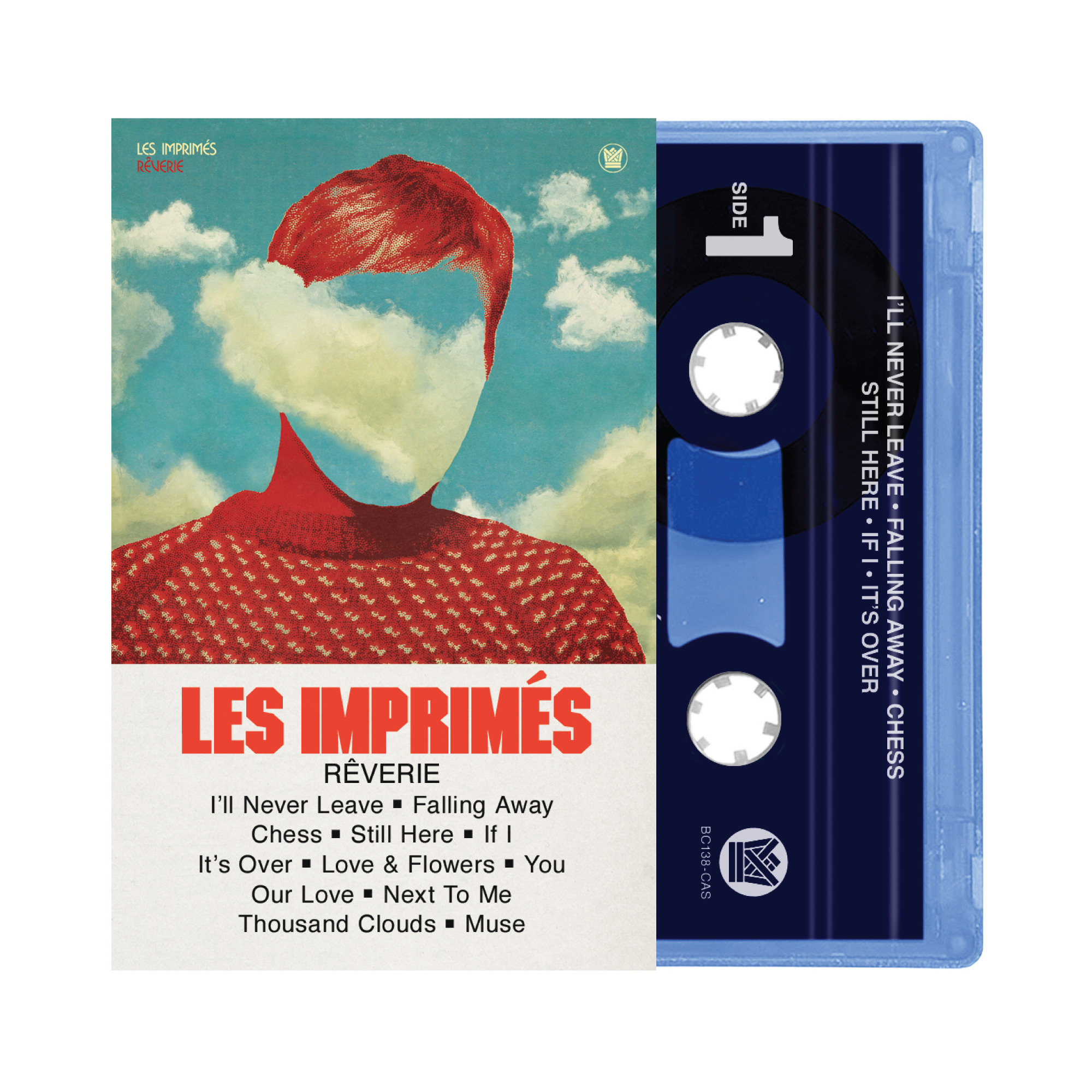 Big Crown Records Les Imprimés Rêverie vinyle bleu