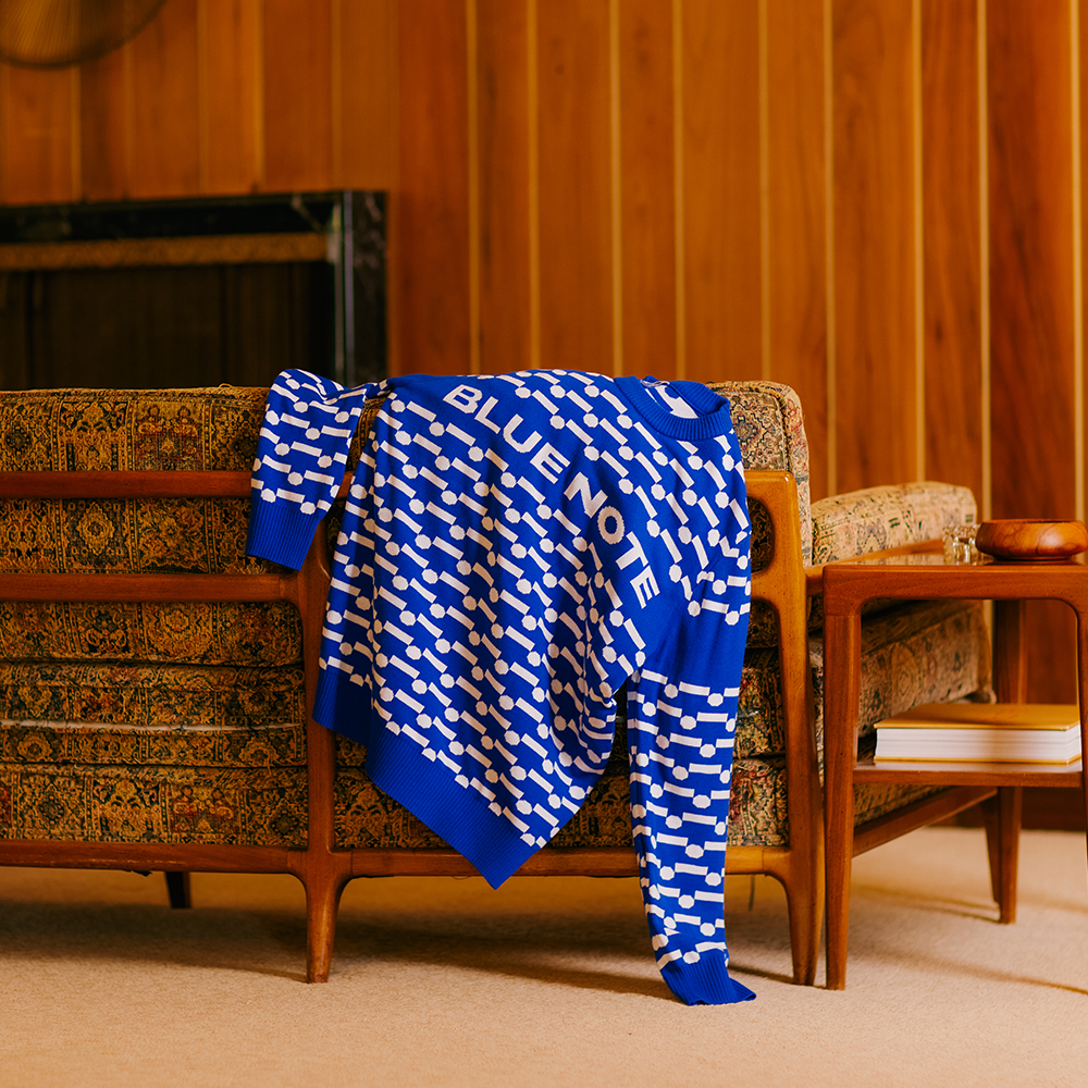 Blue Note Knit Sweater pull tricot taille L acrylique