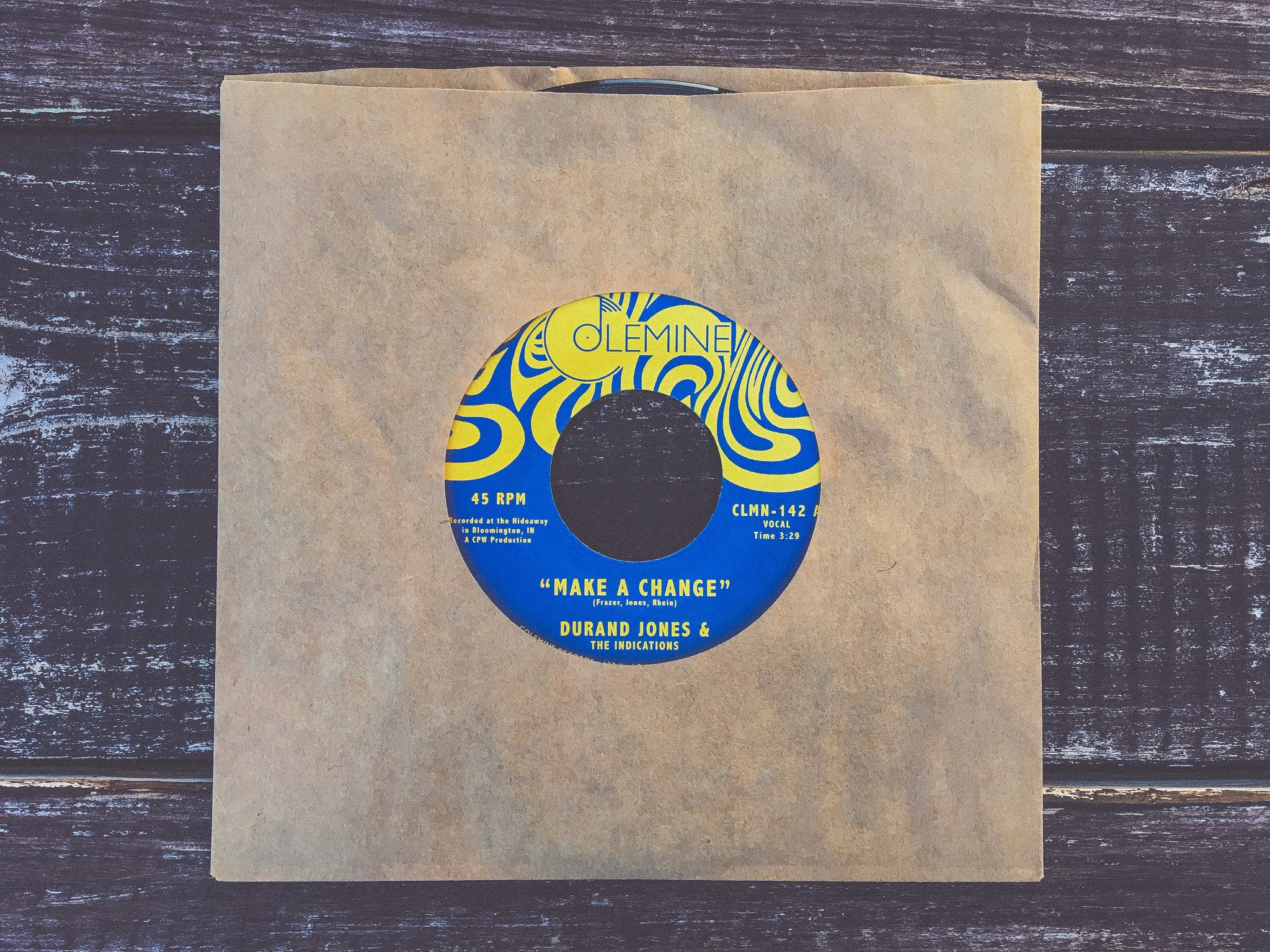 Durand Jones Make A Change vinyle 45 tours soul