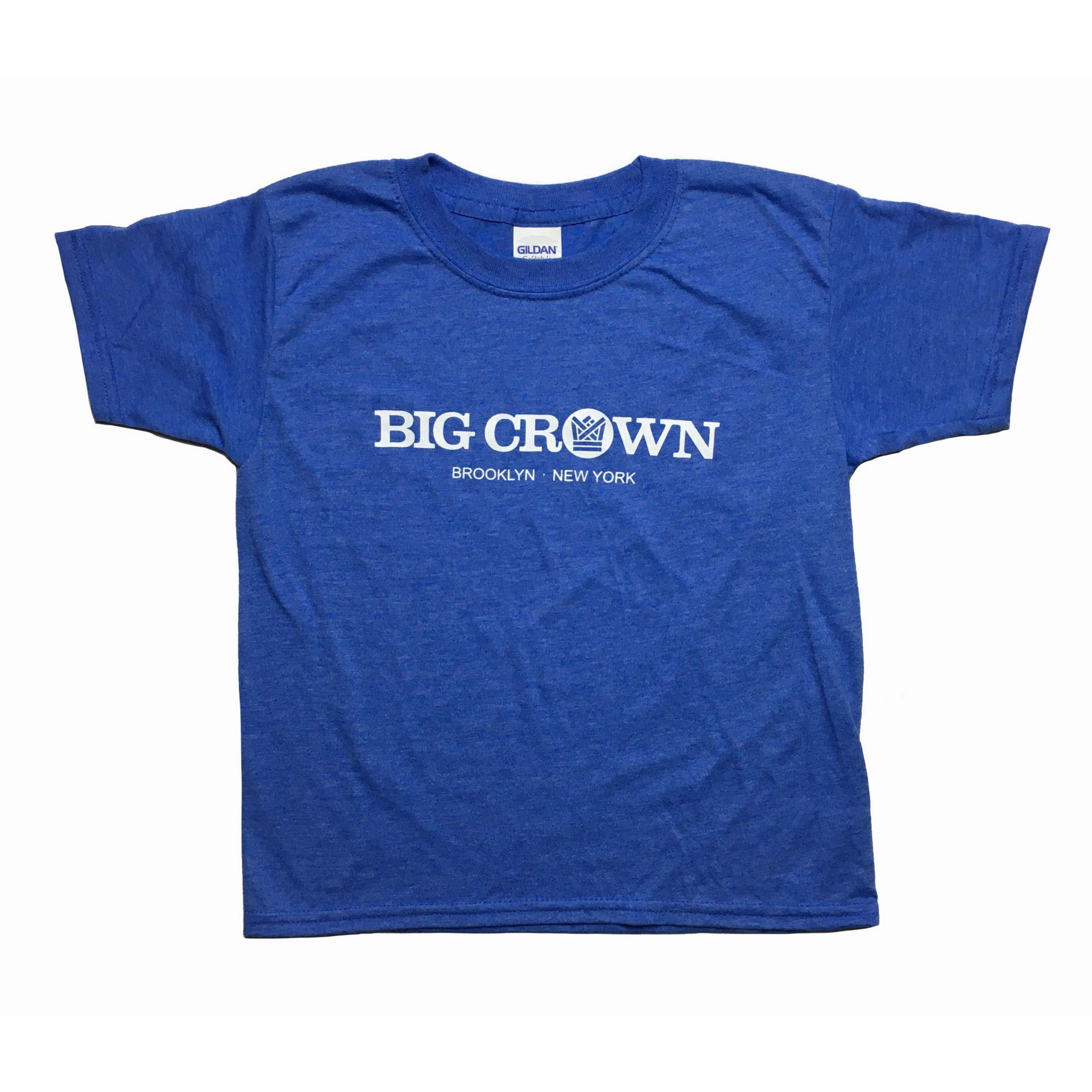 Big Crown Logo t-shirt enfant bleu Toddler Heather Blue