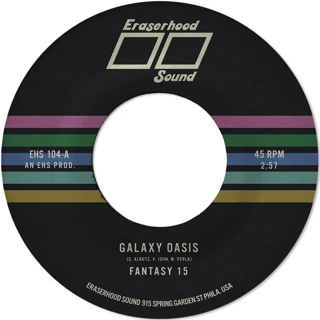 Fantasy 15 Galaxy Oasis 45 tours 7 pouces vinyle rose