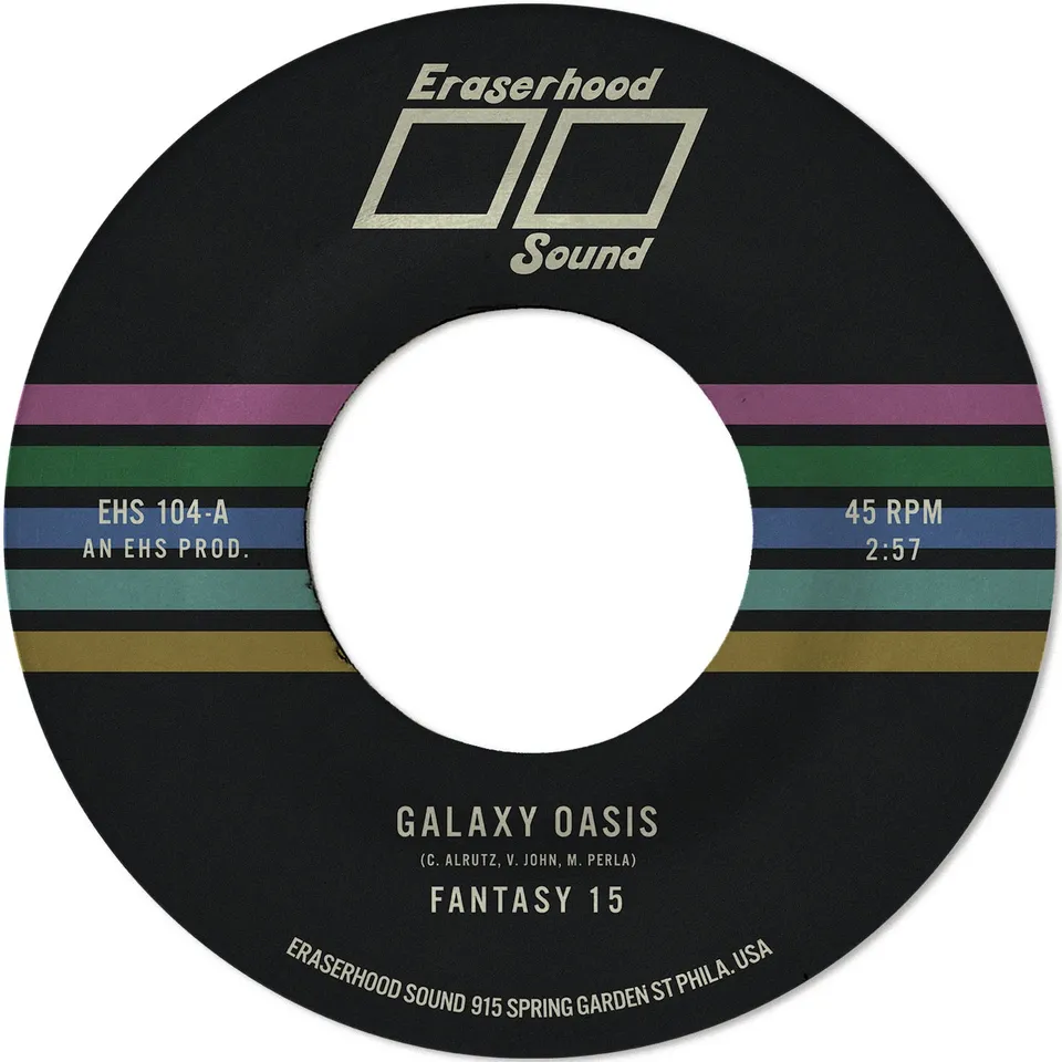 Fantasy 15 Galaxy Oasis 45 tours 7 pouces vinyle rose