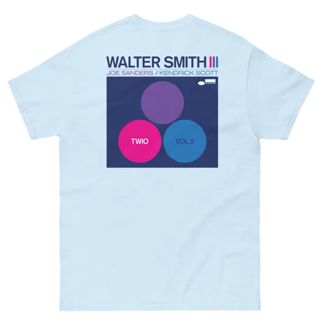 Blue Note Merch Walter Smith III Twio Vol.2 T-shirt coton
