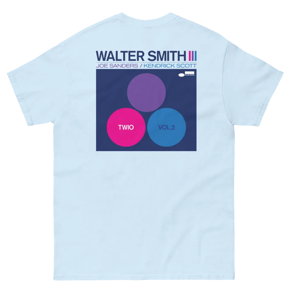 Blue Note Merch Walter Smith III Twio Vol.2 T-shirt coton