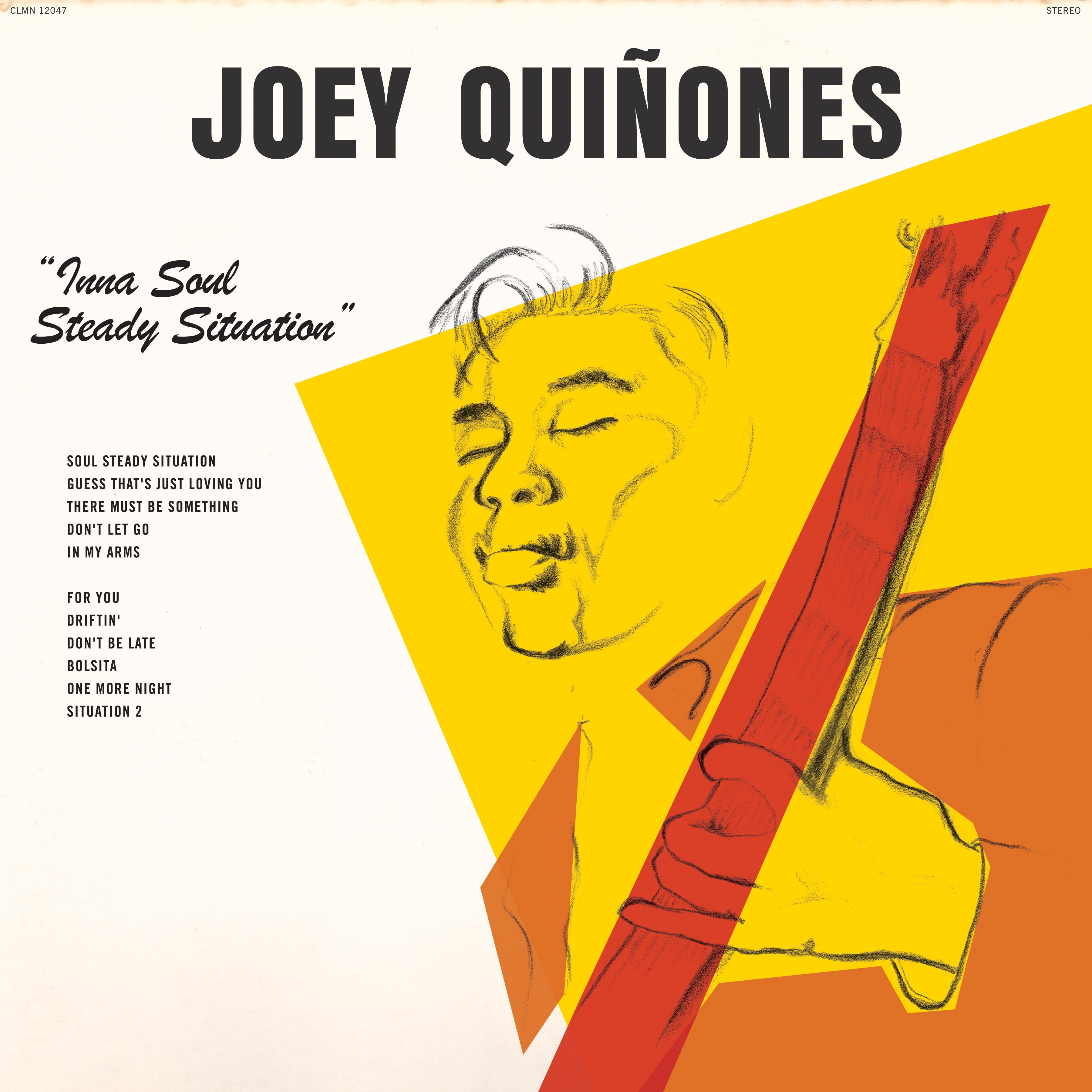 Joey Quiñones Inna Soul vinyle LP orange reggae soul