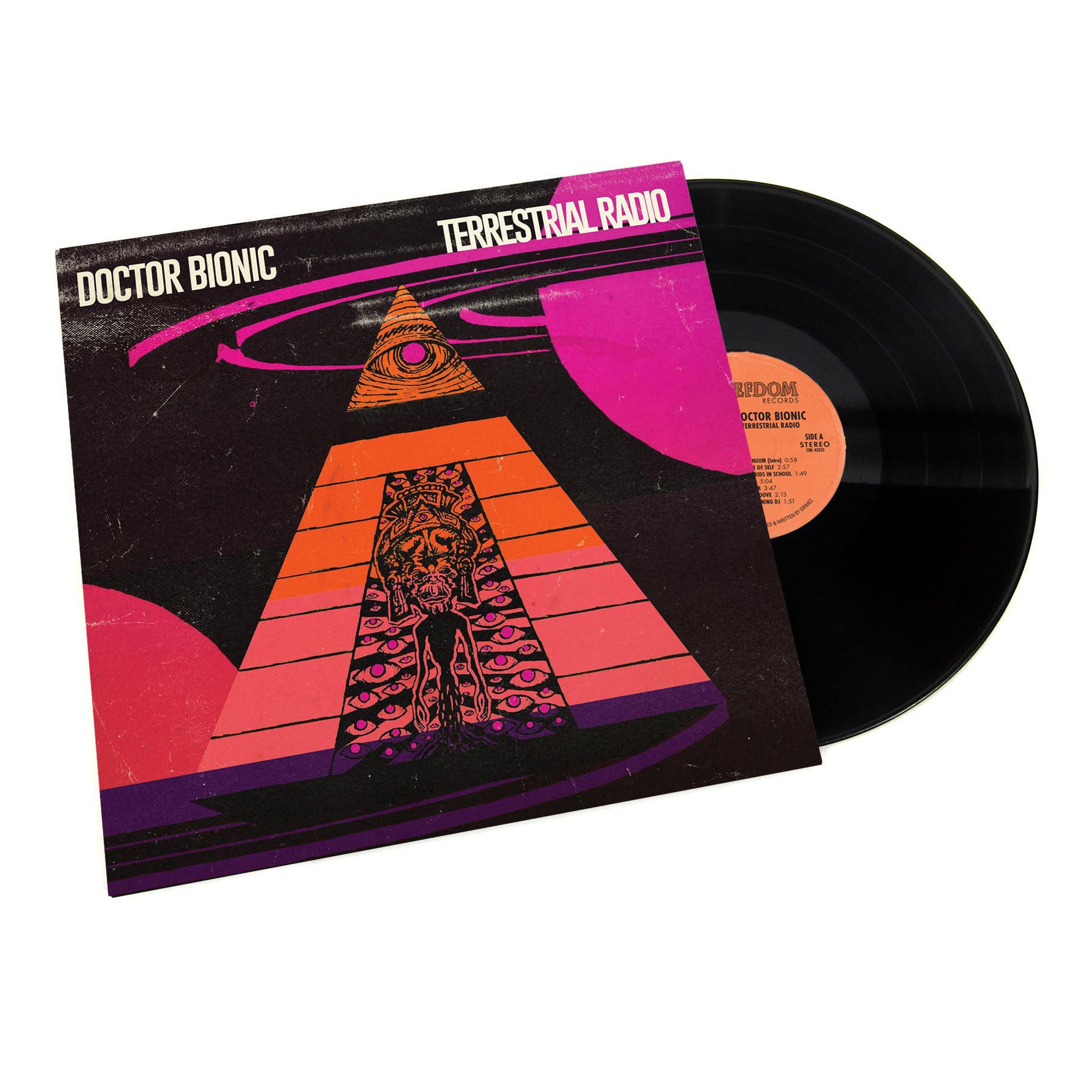 Chiefdom Doctor Bionic Terrestrial Radio LP vinyle rose
