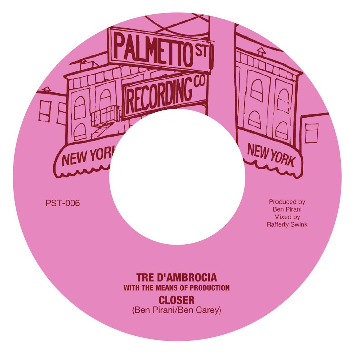 Tre D'Ambrocia Closer vinyle 45 tours PST-006
