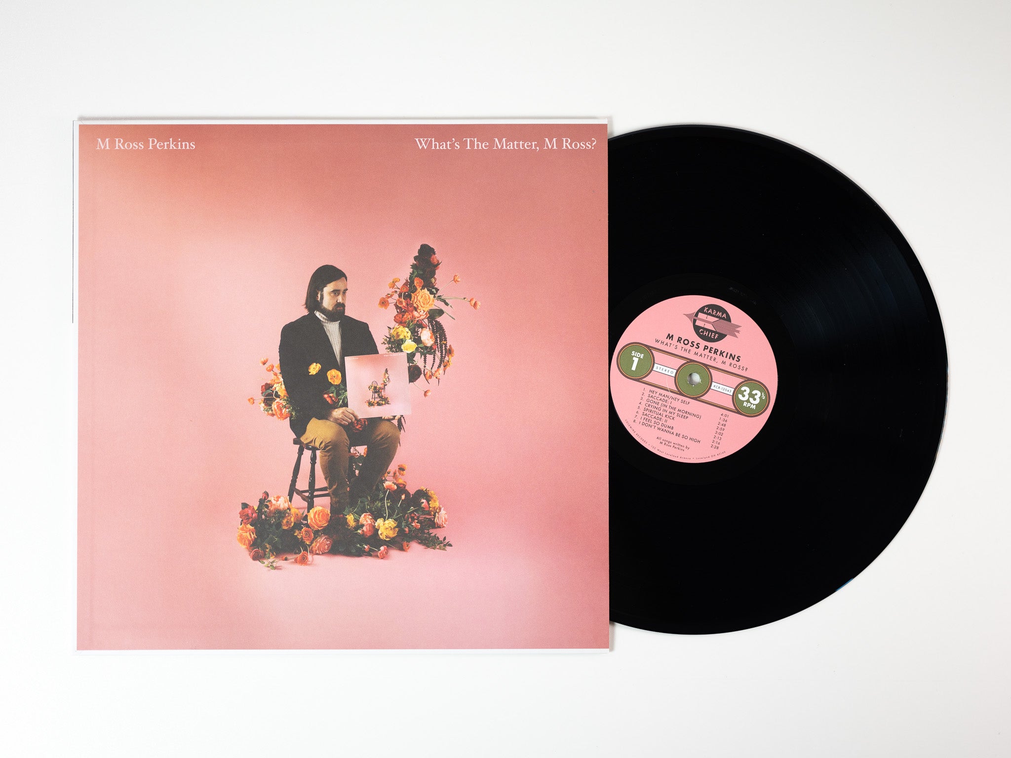 M Ross Perkins What's The Matter vinyle LP psych pop