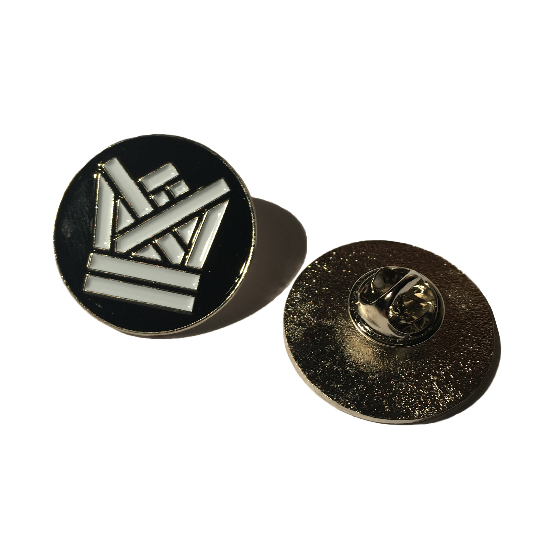 Big Crown Records BCR Crown Logo Pin pin's émail noir
