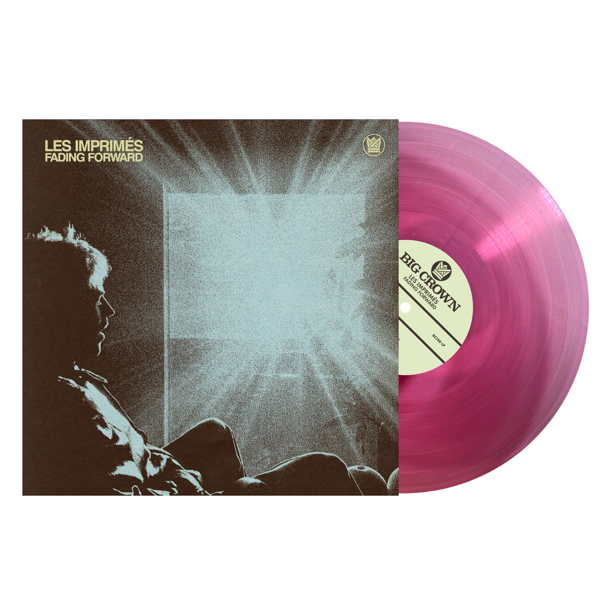 Big Crown Les Imprimés Fading Forward LP transparent soul