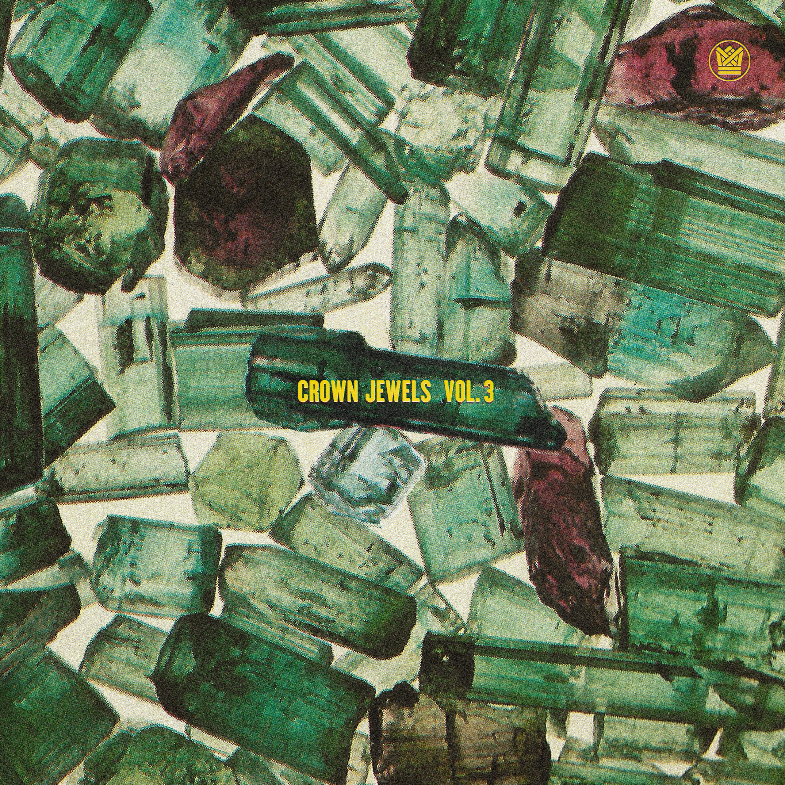 Big Crown Records Crown Jewels Vol. 3 vinyle couleur compilation