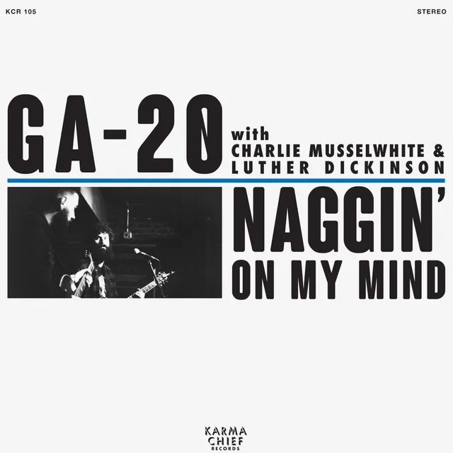 GA-20 Naggin' On My Mind 45 tours vinyle blue