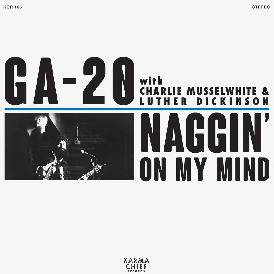 GA-20 Naggin' On My Mind 45 tours vinyle blue