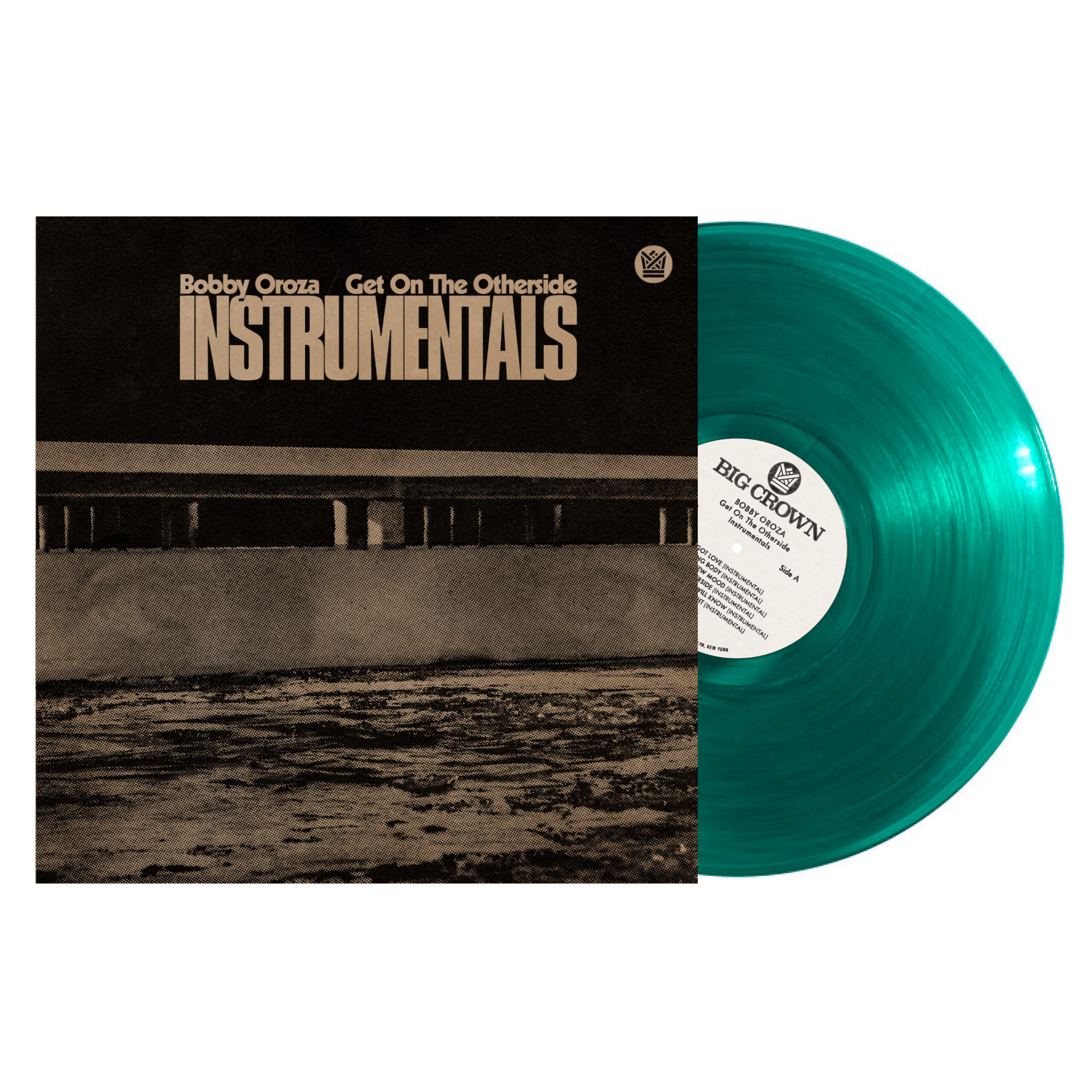 Bobby Oroza Get On The Otherside vinyle vert instrumental