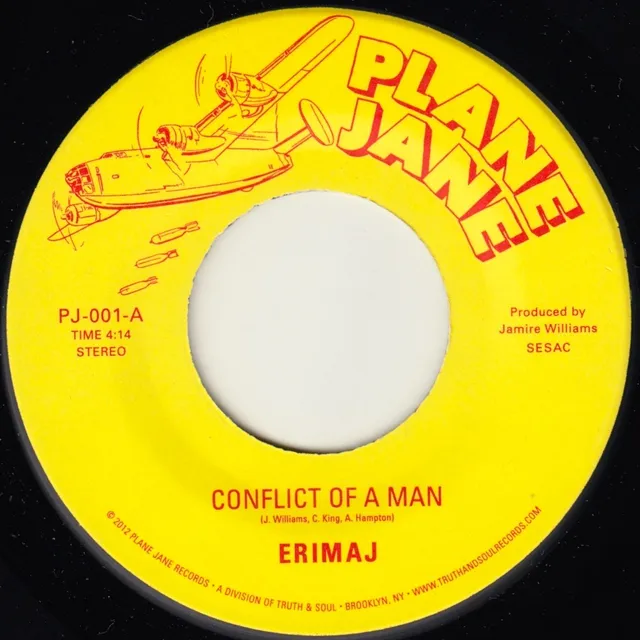 Big Crown Erimaj Conflict Of A Man vinyle 45T soul