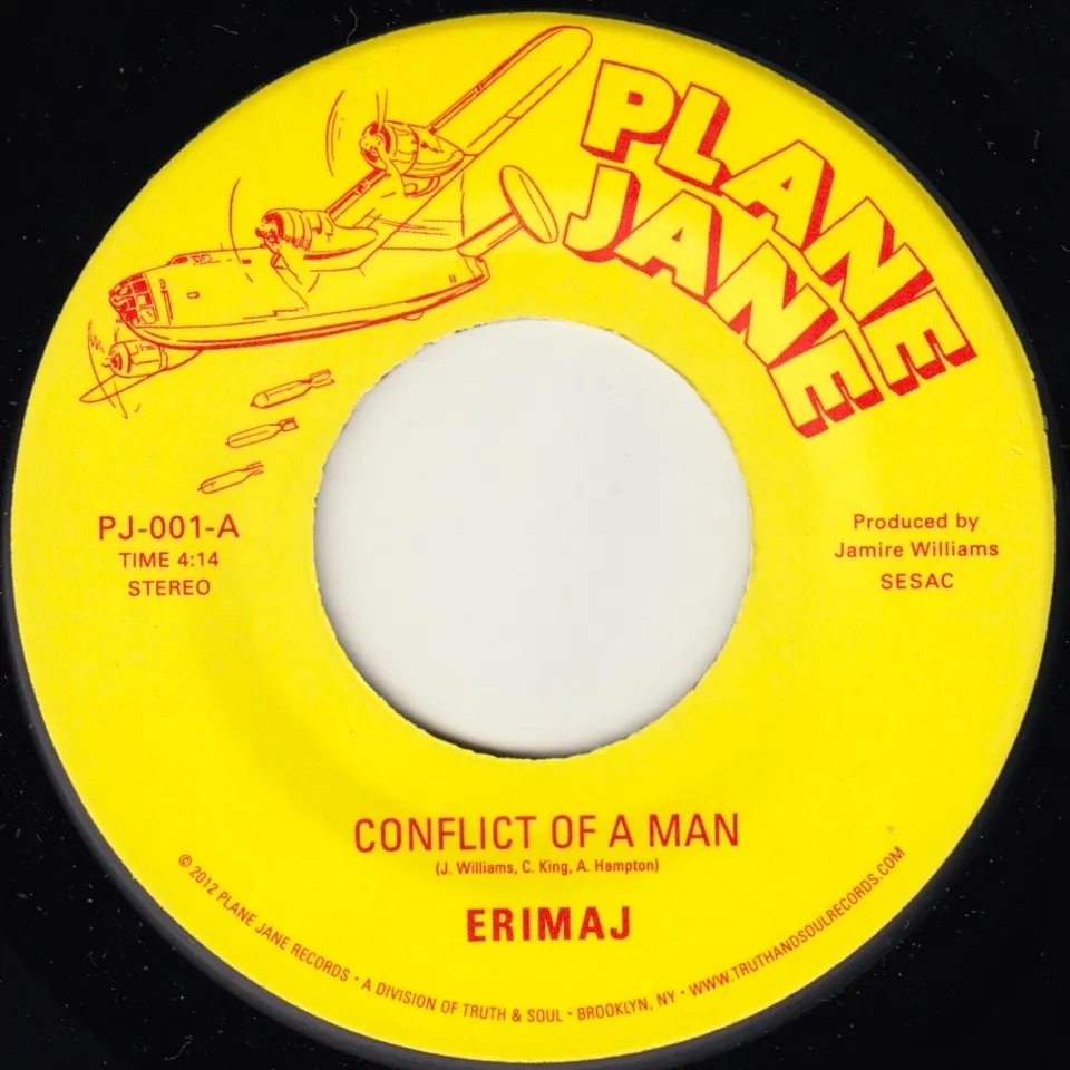 Big Crown Erimaj Conflict Of A Man vinyle 45T soul