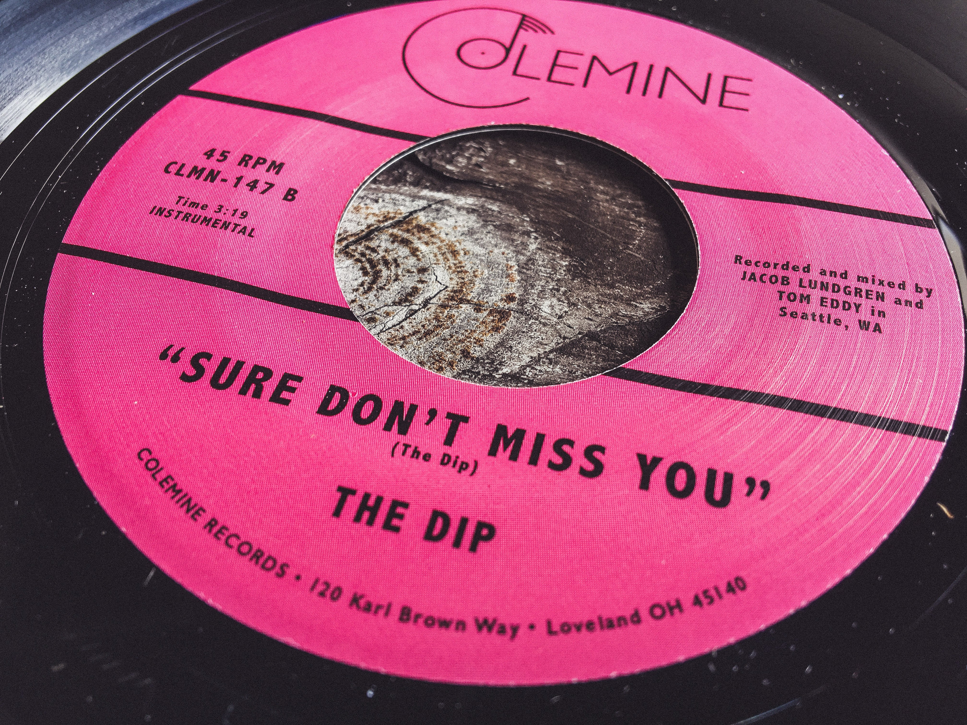 The Dip Sure Don't Miss You vinyle 7" soul Seattle