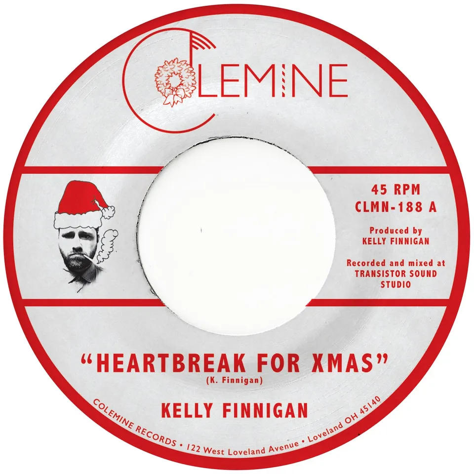 Kelly Finnigan Heartbreak For Christmas 45 tours vert