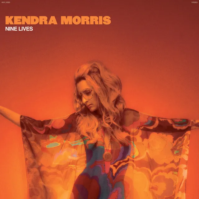 Karma Chief Kendra Morris Nine Lives LP vinyle orange