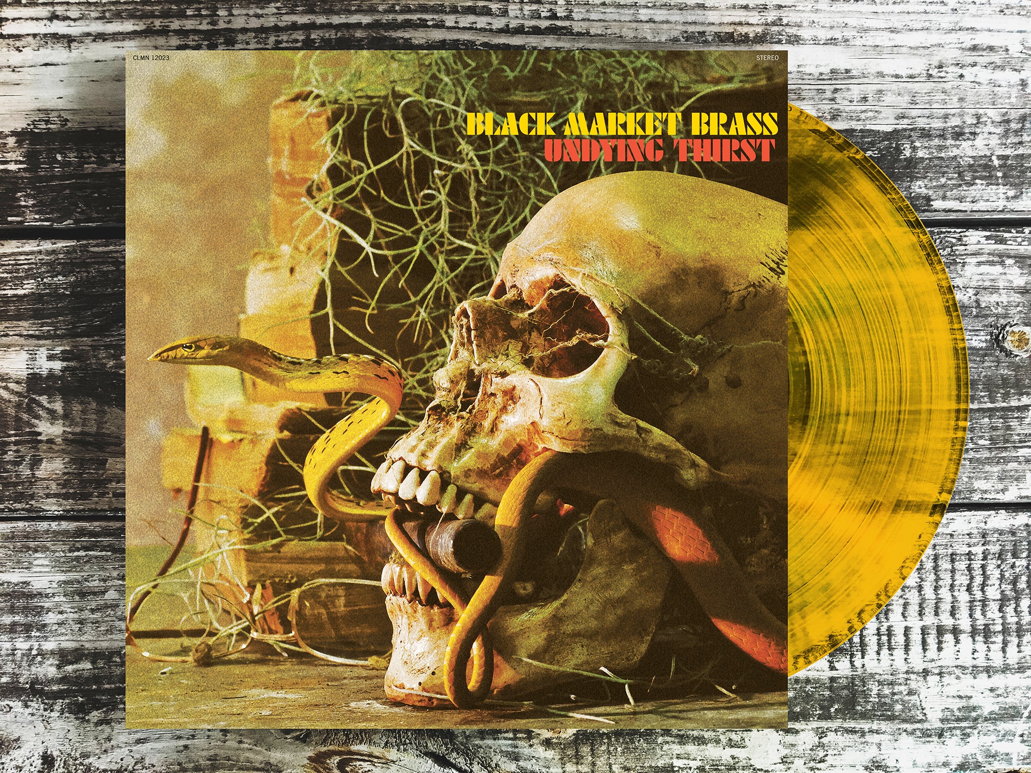 Black Market Brass Undying Thirst vinyle LP noir