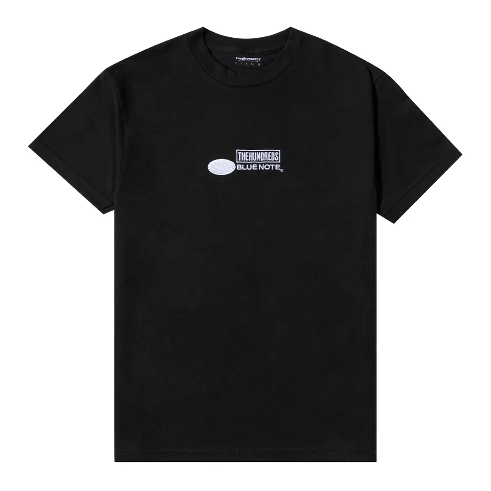 Blue Note Finest T-shirt coton noir logo brodé