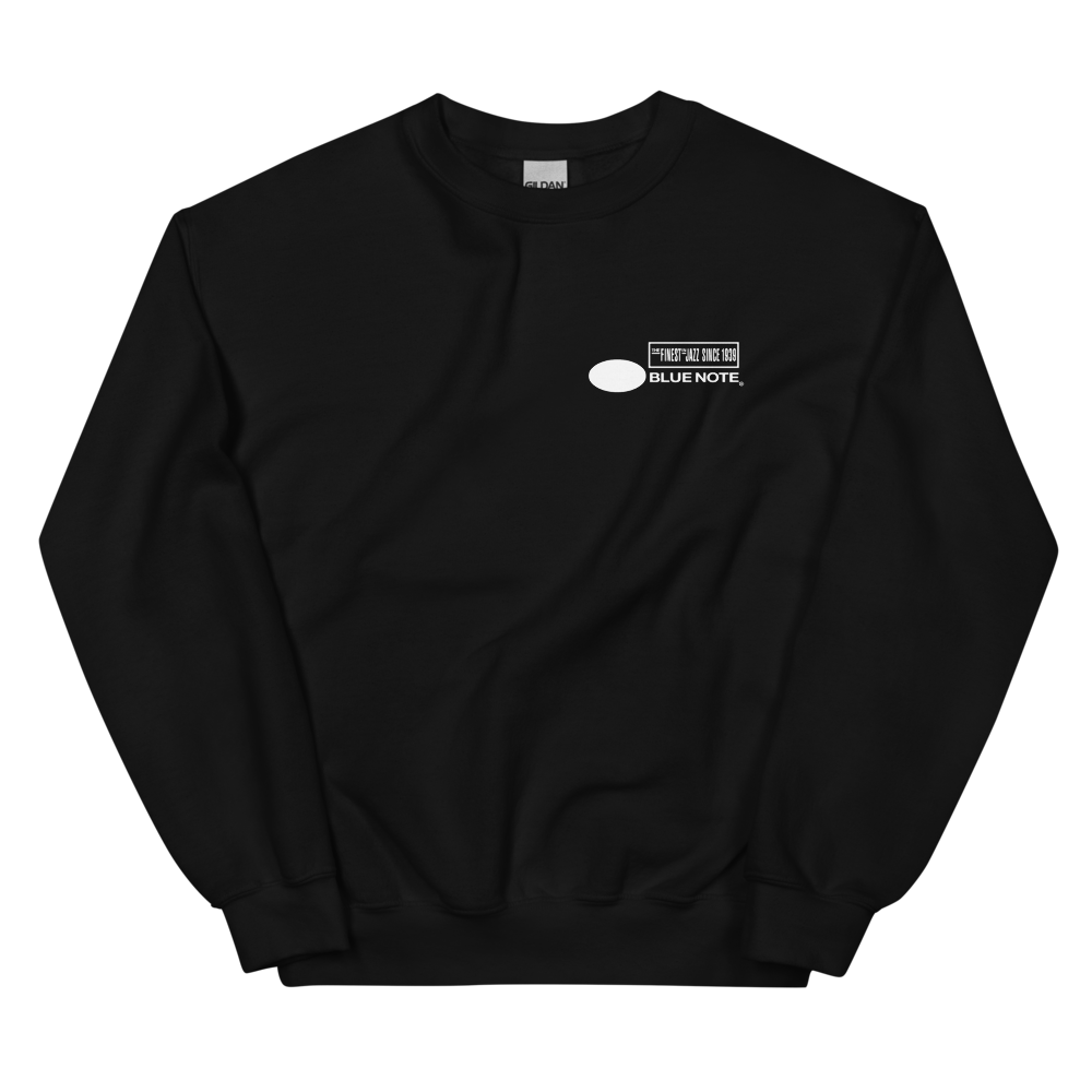 Blue Note Merch Finest Logo Sweat col rond noir coton