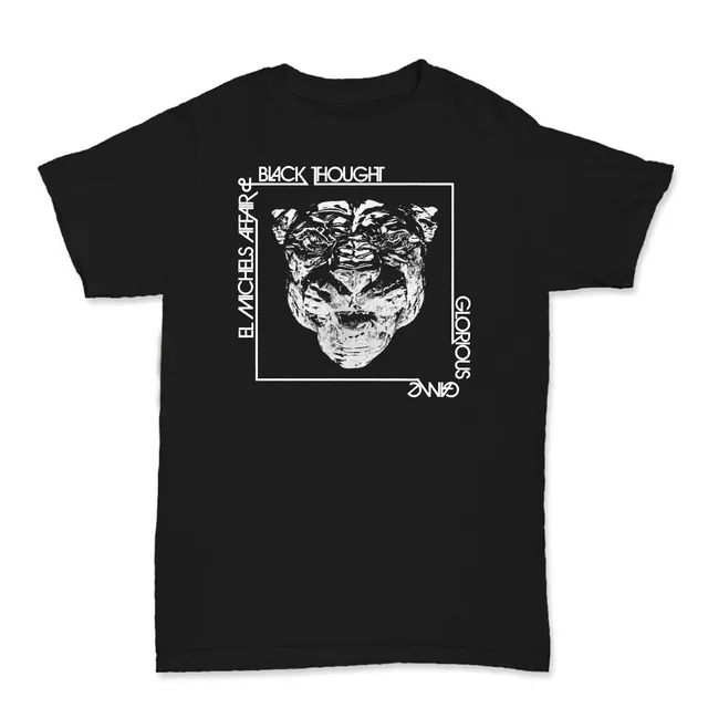 Big Crown EMABT Ice Panther Head t-shirt noir coton
