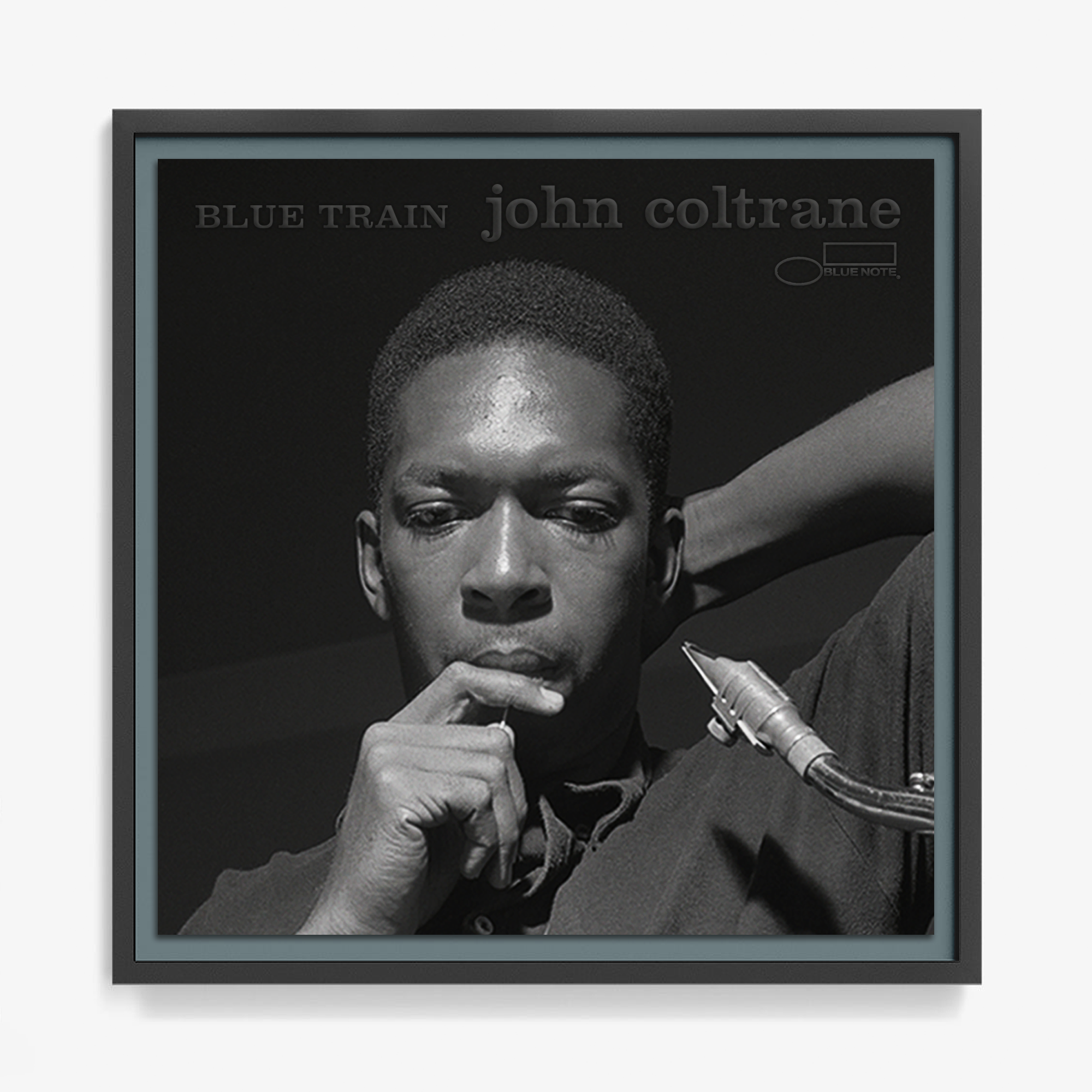 Blue Note Francis Wolff John Coltrane print métal 36"