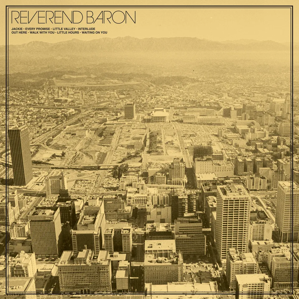 Reverend Baron Overpass Boy LP vinyle clear 8 titres
