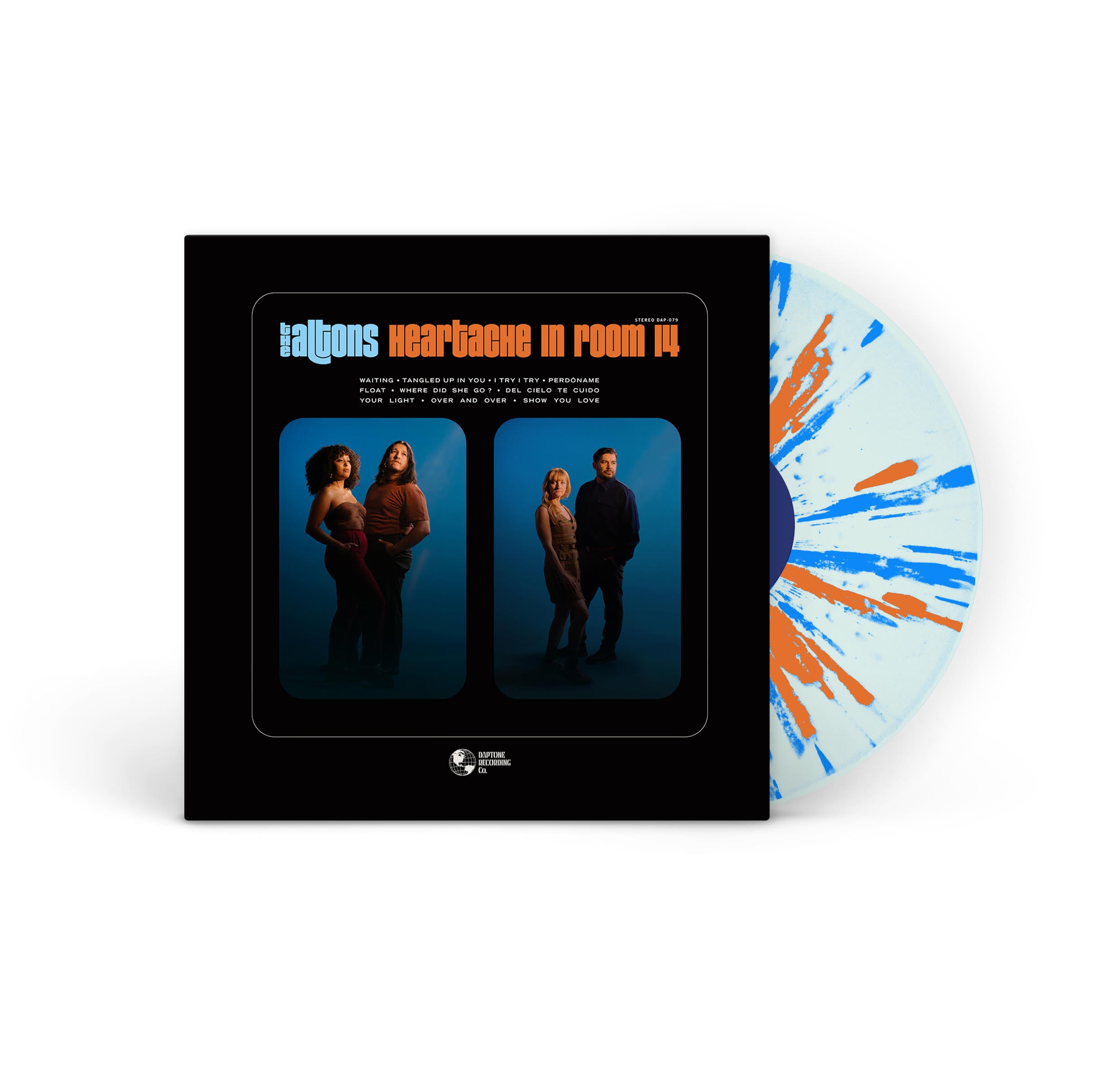 The Altons Heartache in Room 14 vinyle LP baby blue