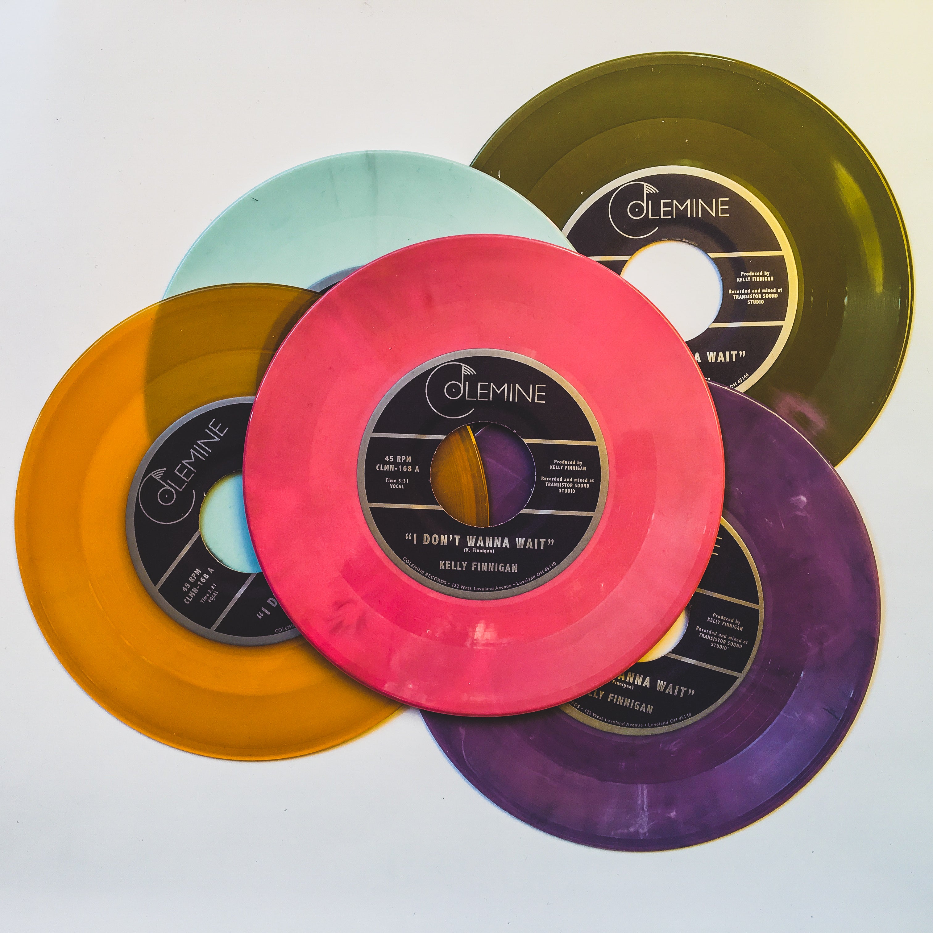 Kelly Finnigan I Don't Wanna Wait 45 tours vinyle noir soul