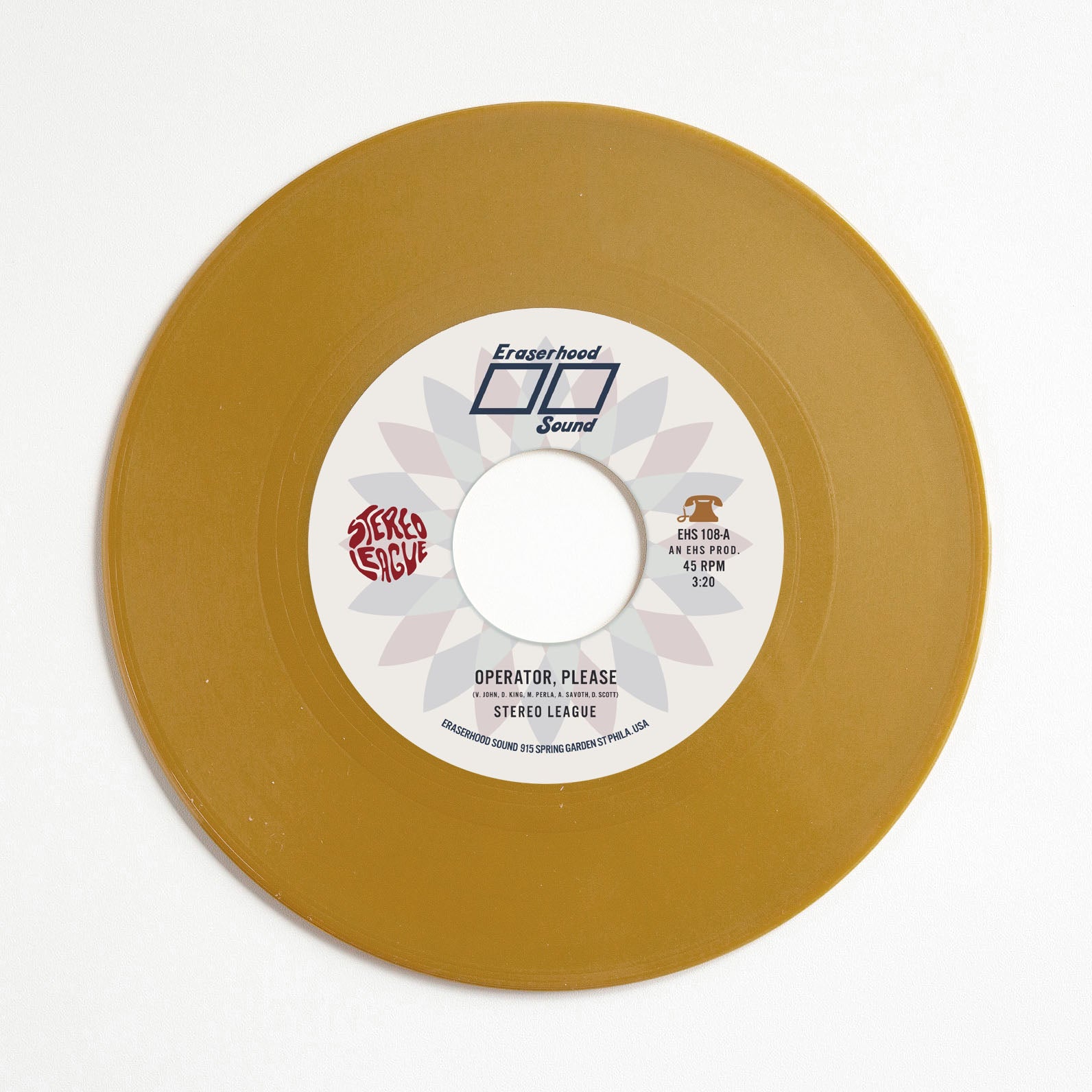 Stereo League Operator Please 45 tours vinyle 7 pouces gold