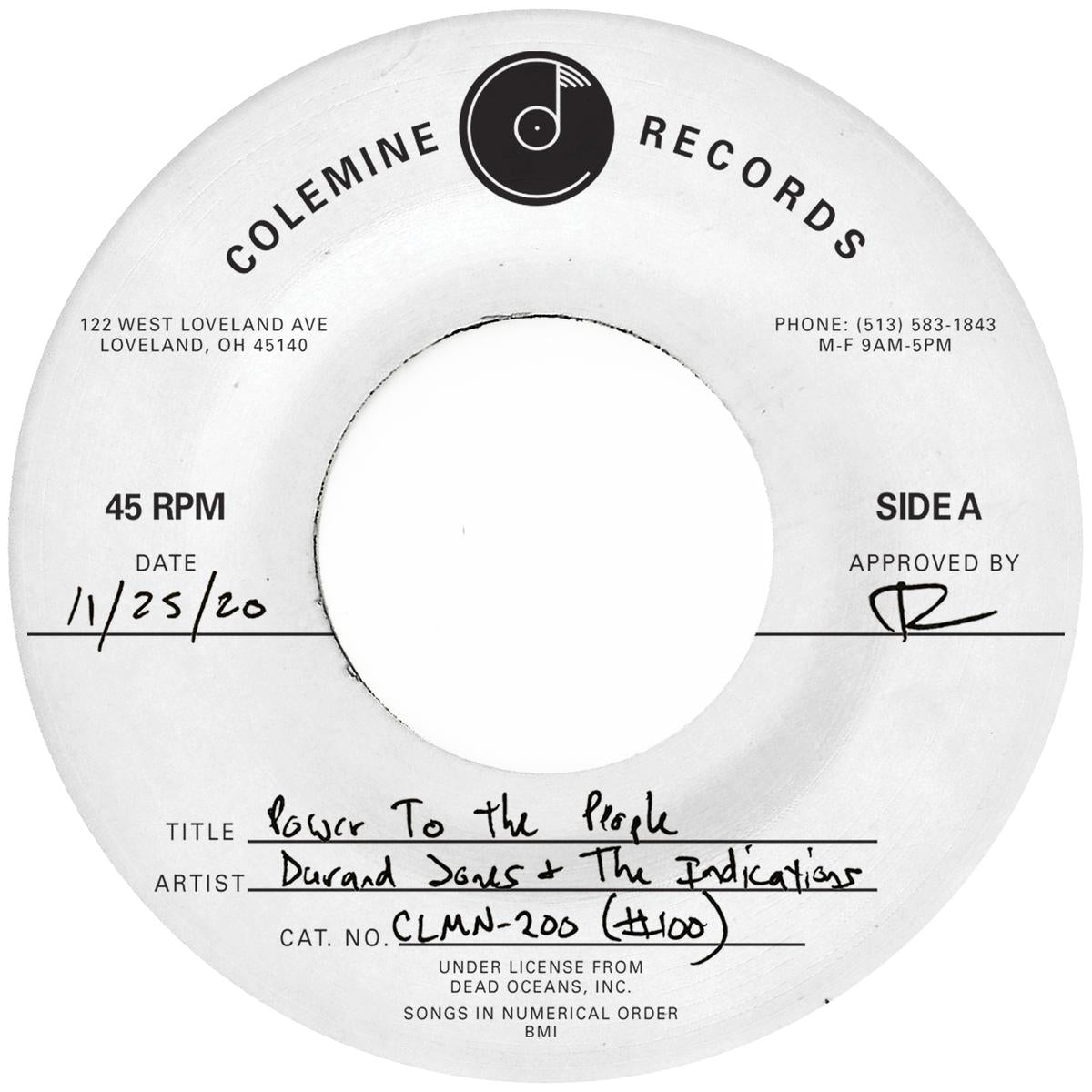 Durand Jones & The Indications – Power To The People 45T