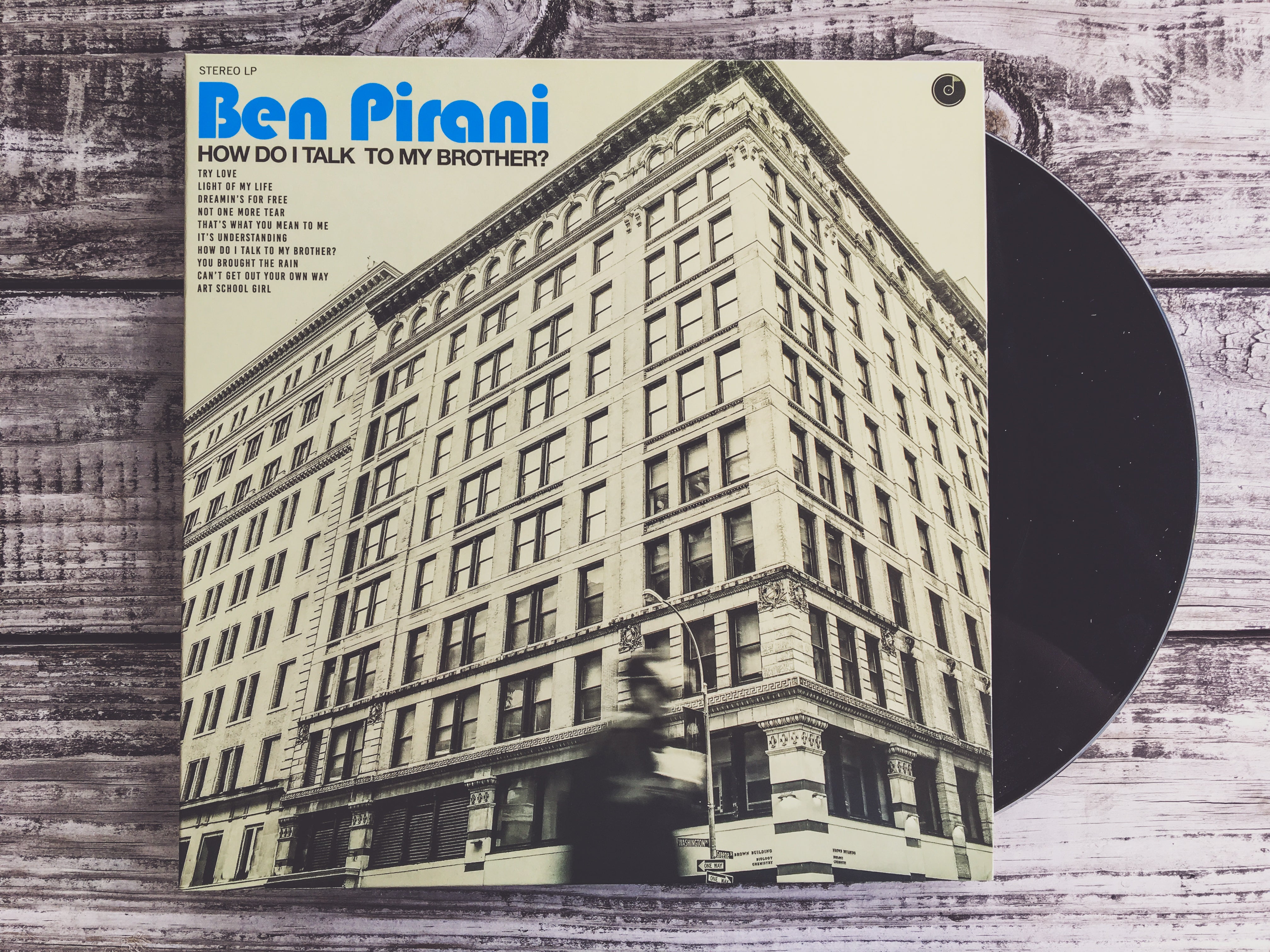 Ben Pirani How Do I Talk To My Brother vinyle LP couleur