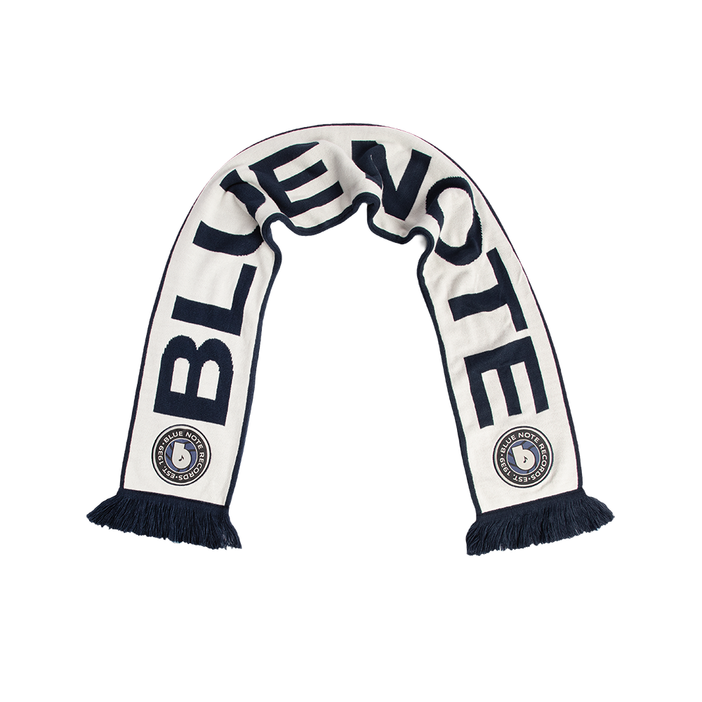 Blue Note Soccer Scarf écharpe supporter bleue acrylique