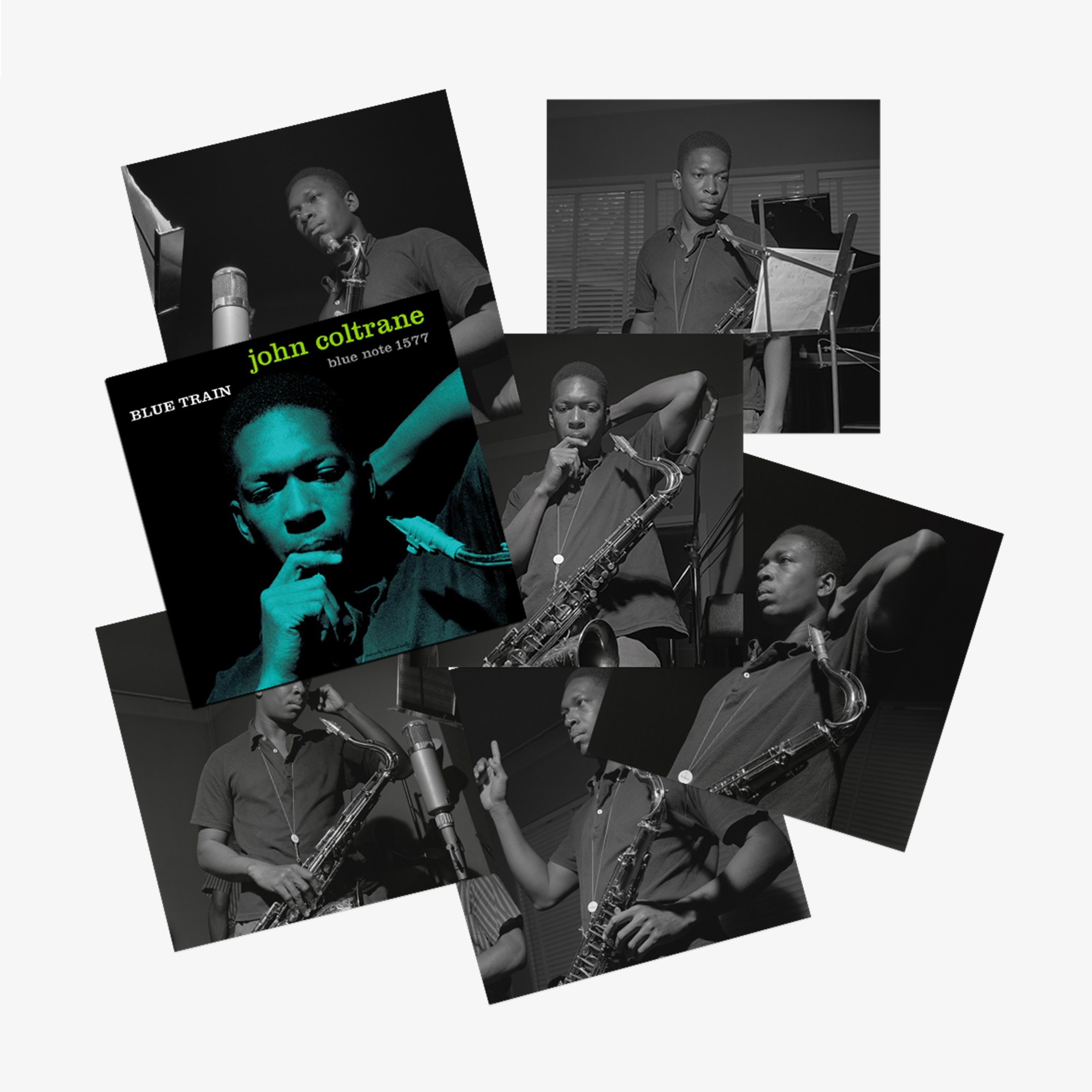 Blue Note Blue Train John Coltrane Set 6 Lithographies tirage 300