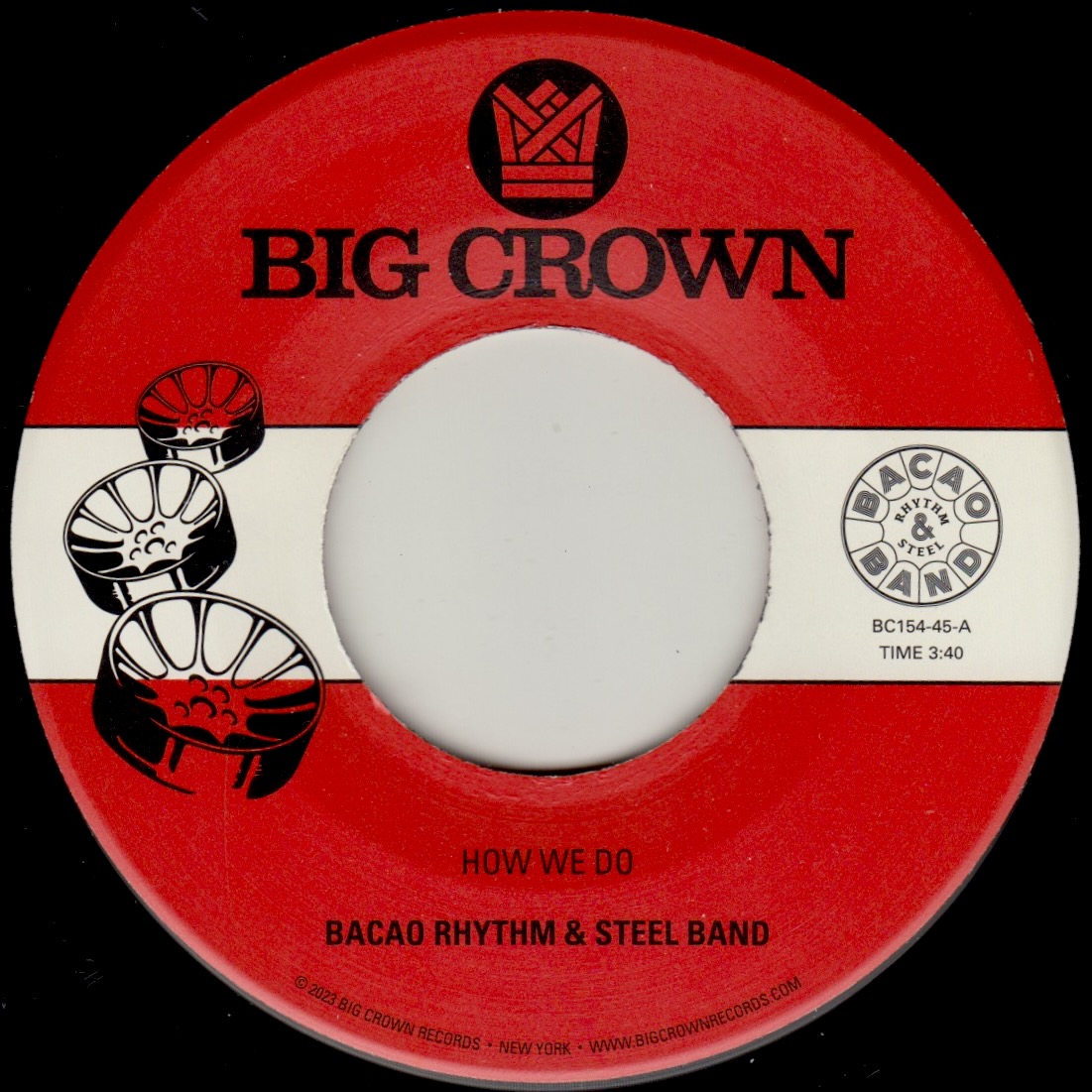 Big Crown Records How We Do b/w Nuthin But A G Thang 45t