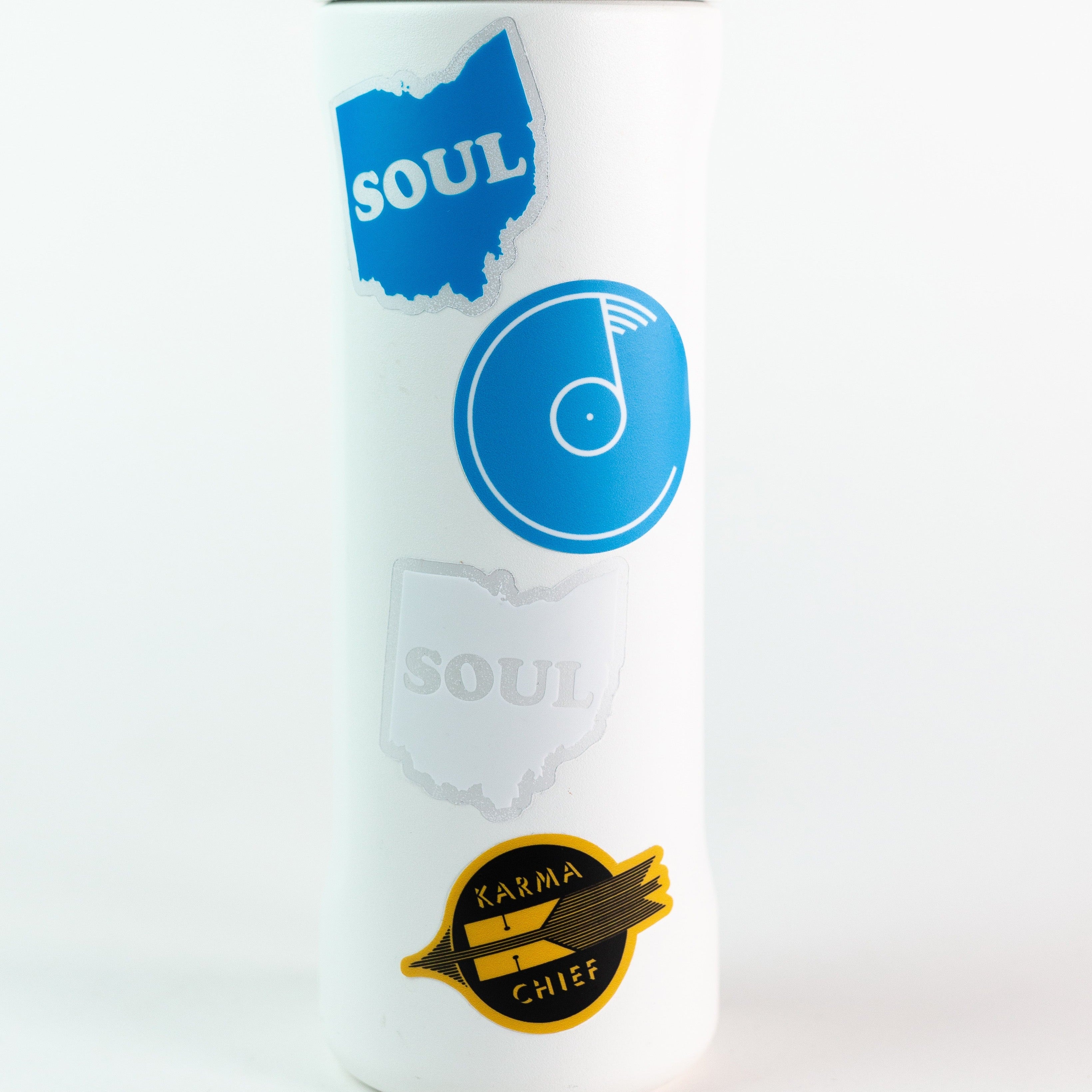 Colemine Sticker Pack autocollants vinyle Ohio soul