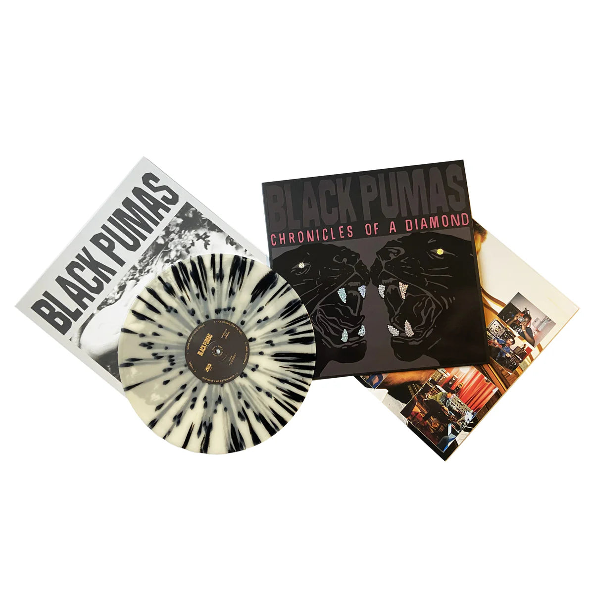 Black Pumas Chronicles Of A Diamond LP vinyle rouge soul psyché