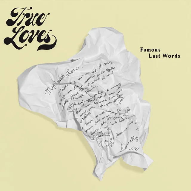 True Loves Famous Last Words vinyle LP noir funk instrumental