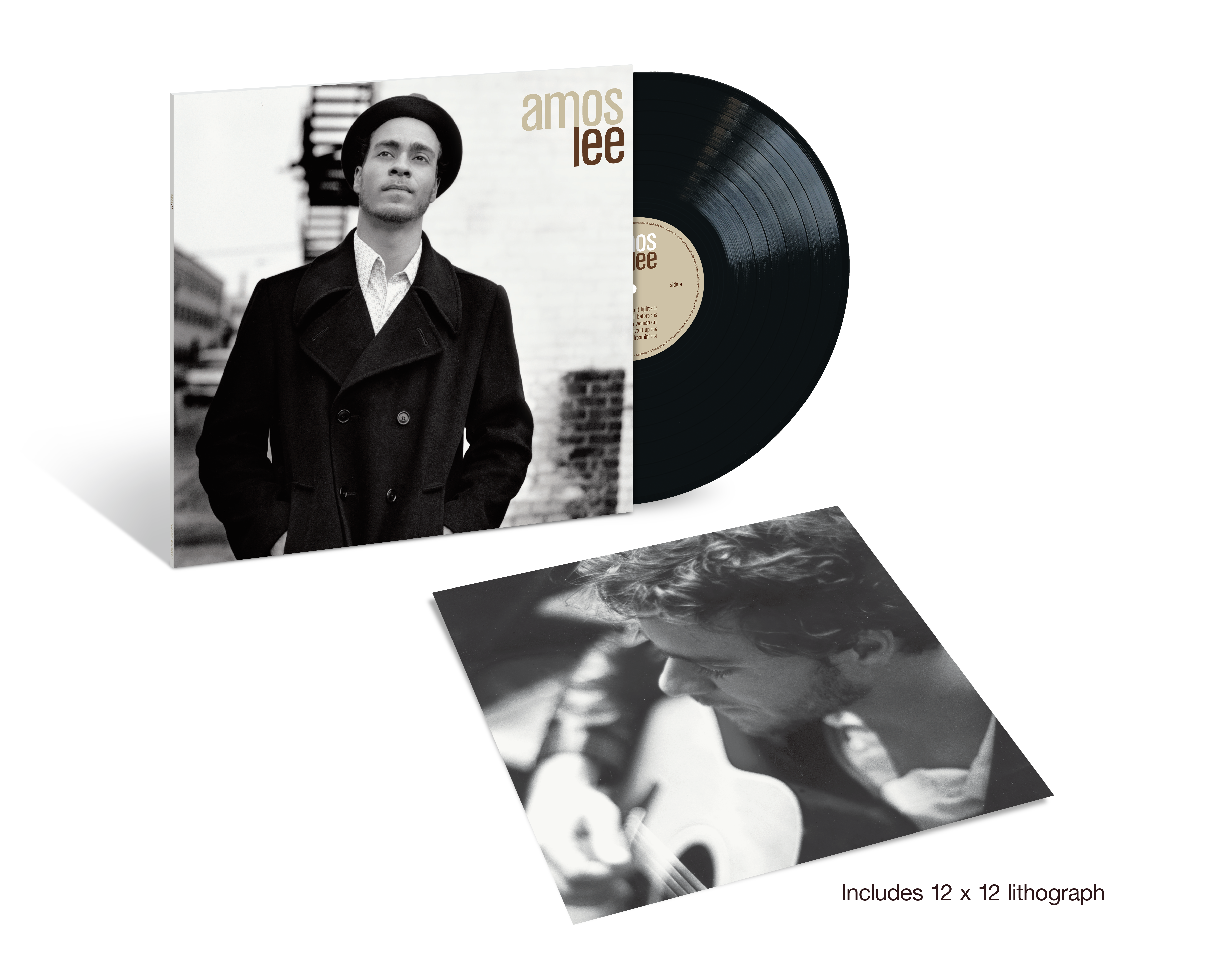 Amos Lee Amos Lee vinyle LP album 2005 soul folk