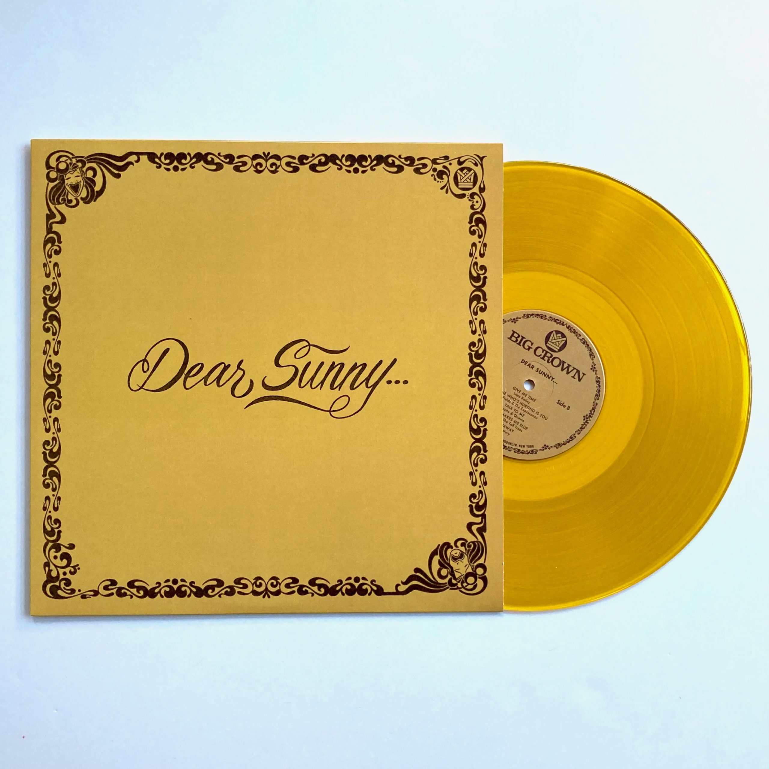 Dear Sunny compilation vinyle jaune translucide Big Crown
