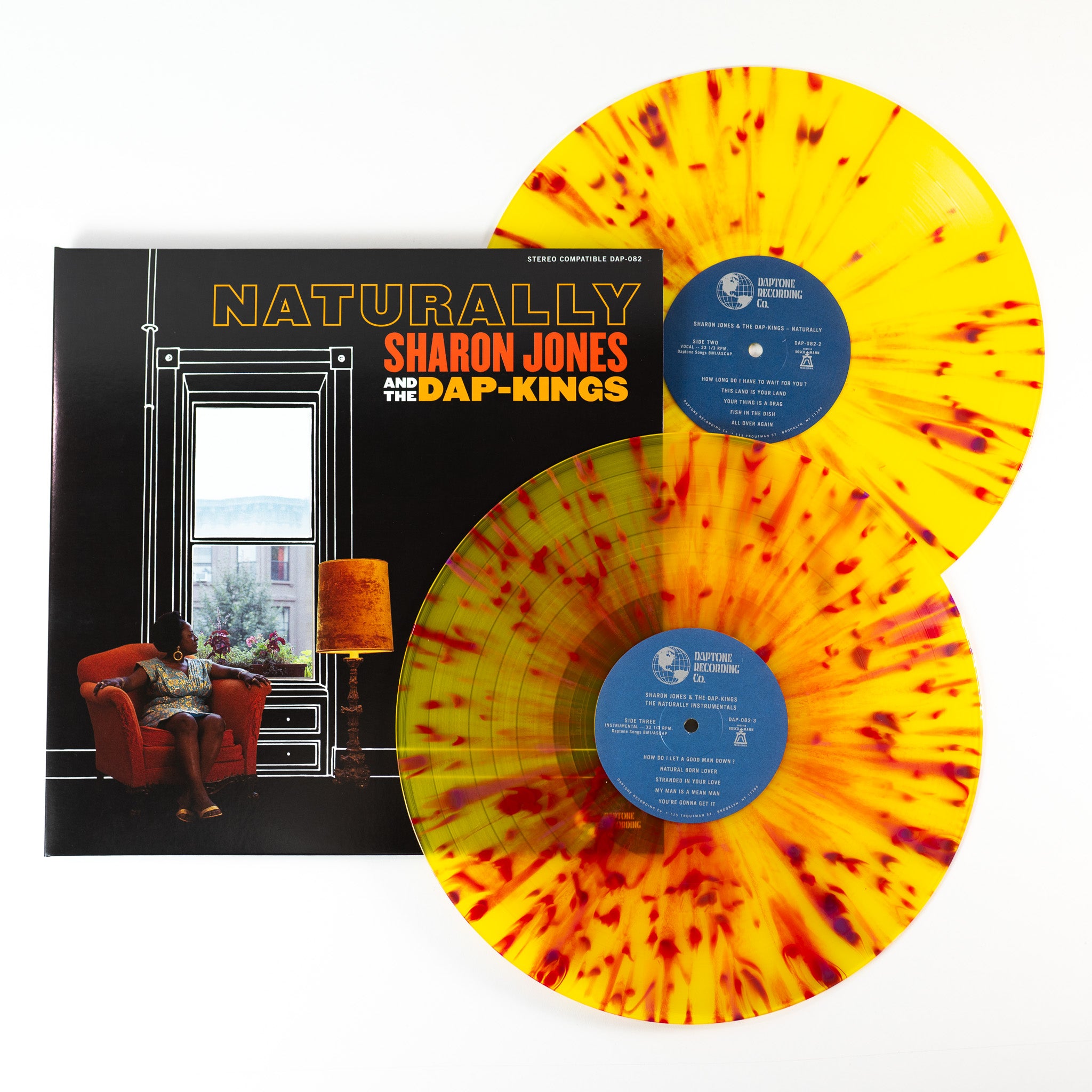 Sharon Jones Naturally double vinyle jaune + soul Daptone