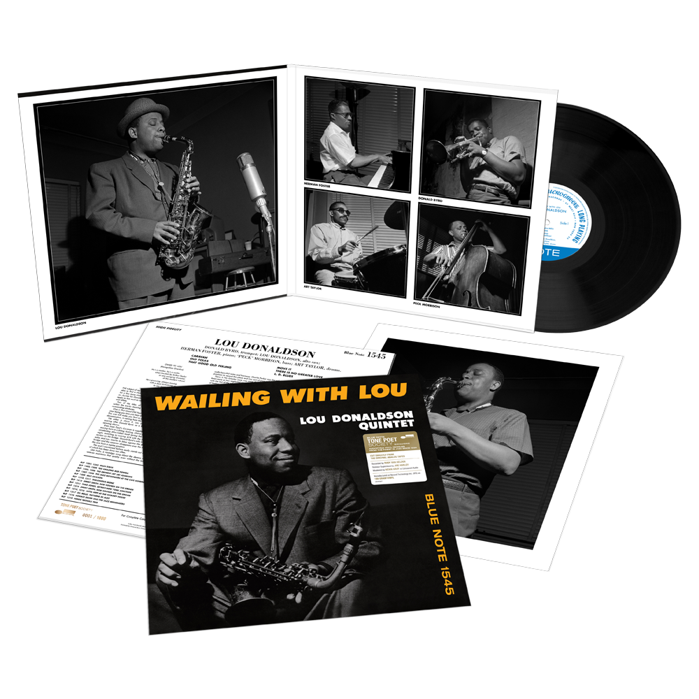 Blue Note Tone Poet Lou Donaldson Wailing With Lou Vinyle Exclusif
