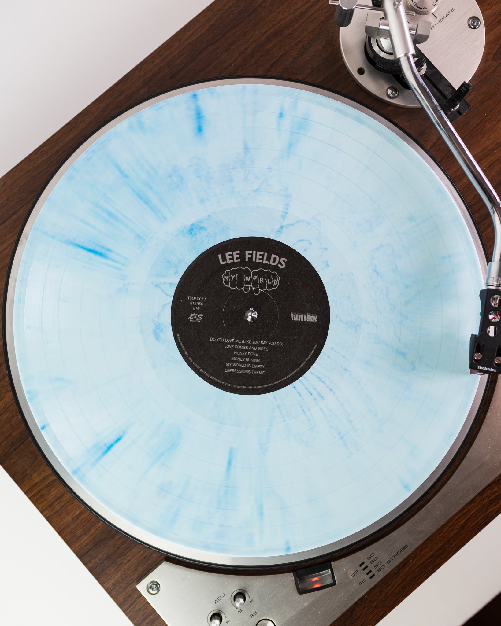 Lee Fields My World Vinyle LP sky blue soul